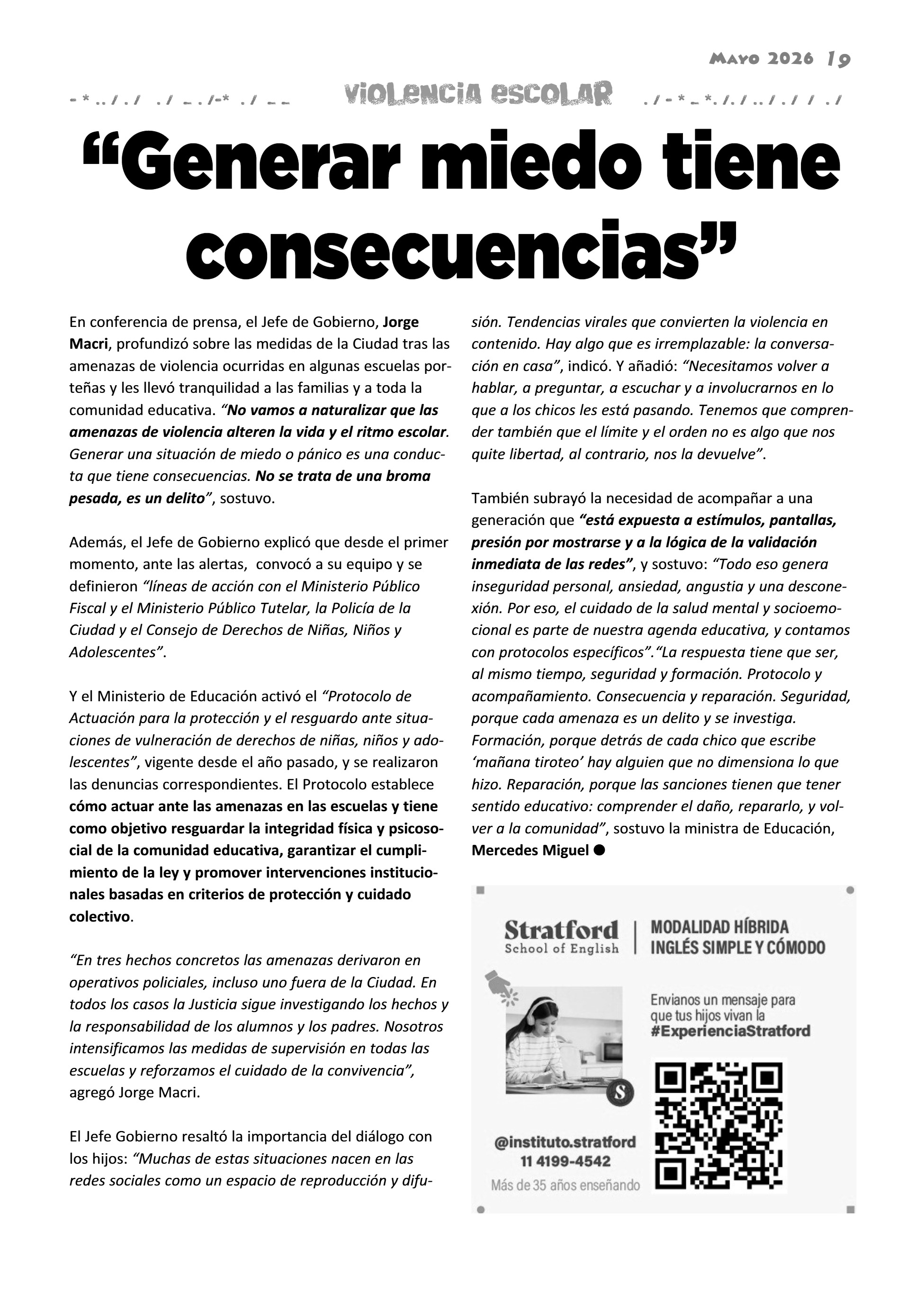 La Bocina N° 453 - Mayo 2026 — page 19