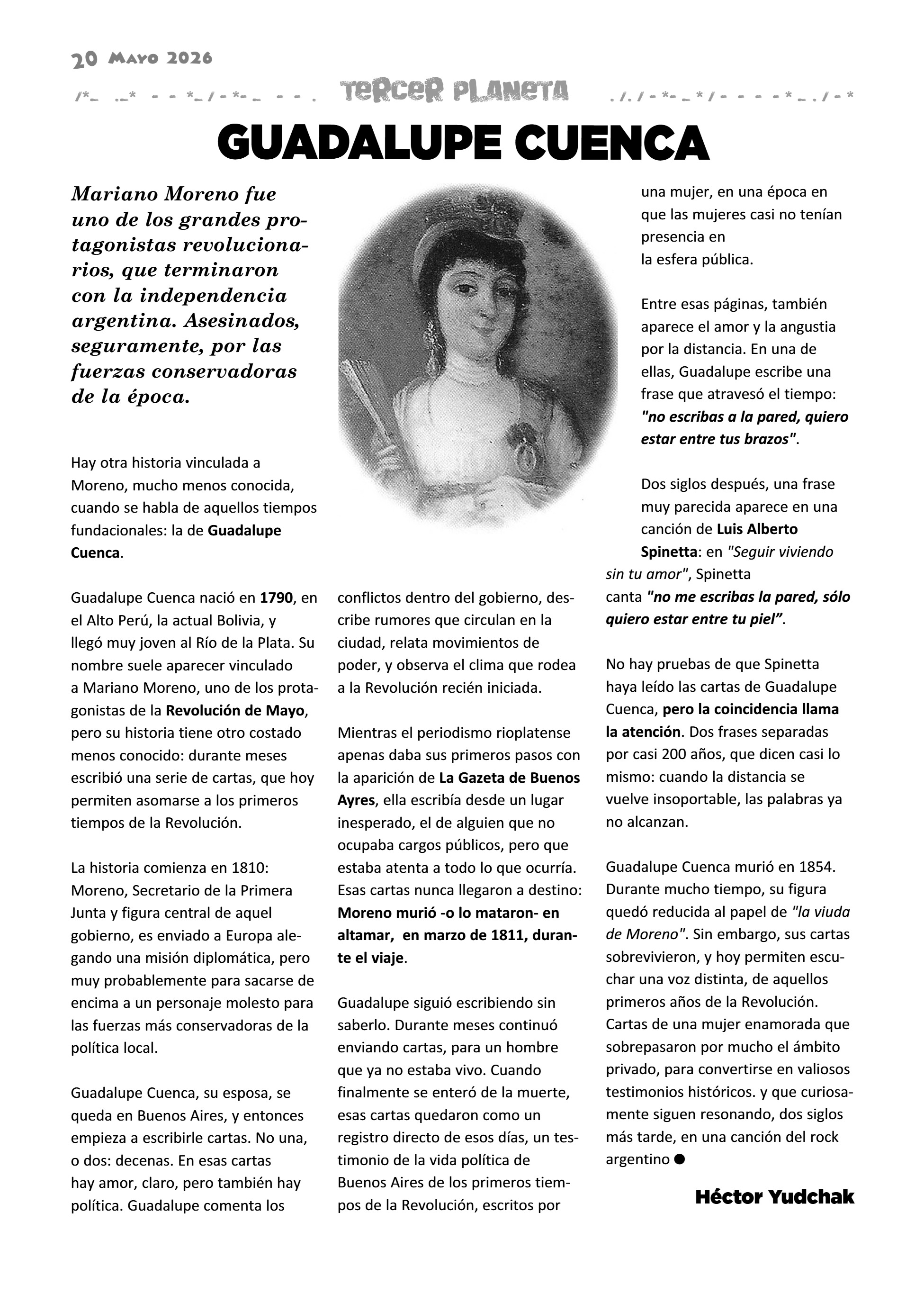 La Bocina N° 453 - Mayo 2026 — page 20