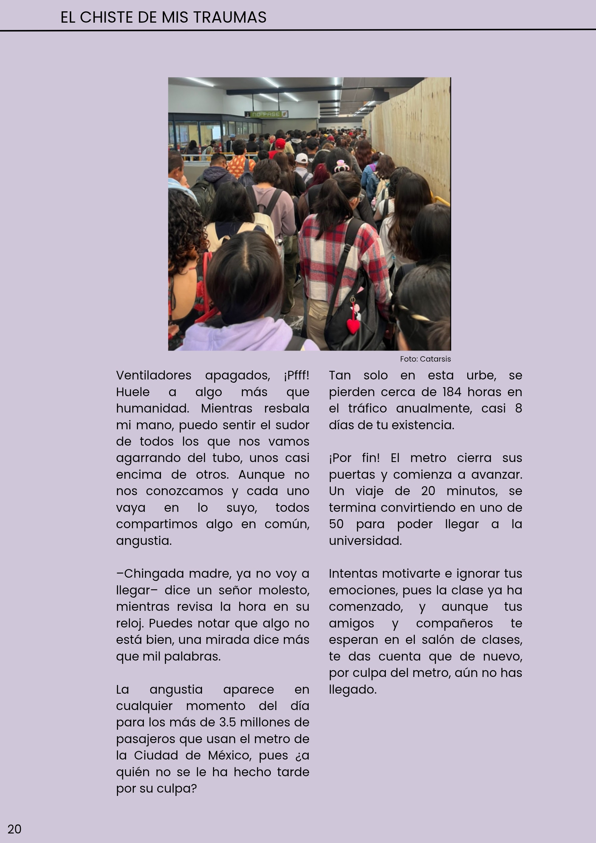 Catarsis No. 1 - Angustia — page 20