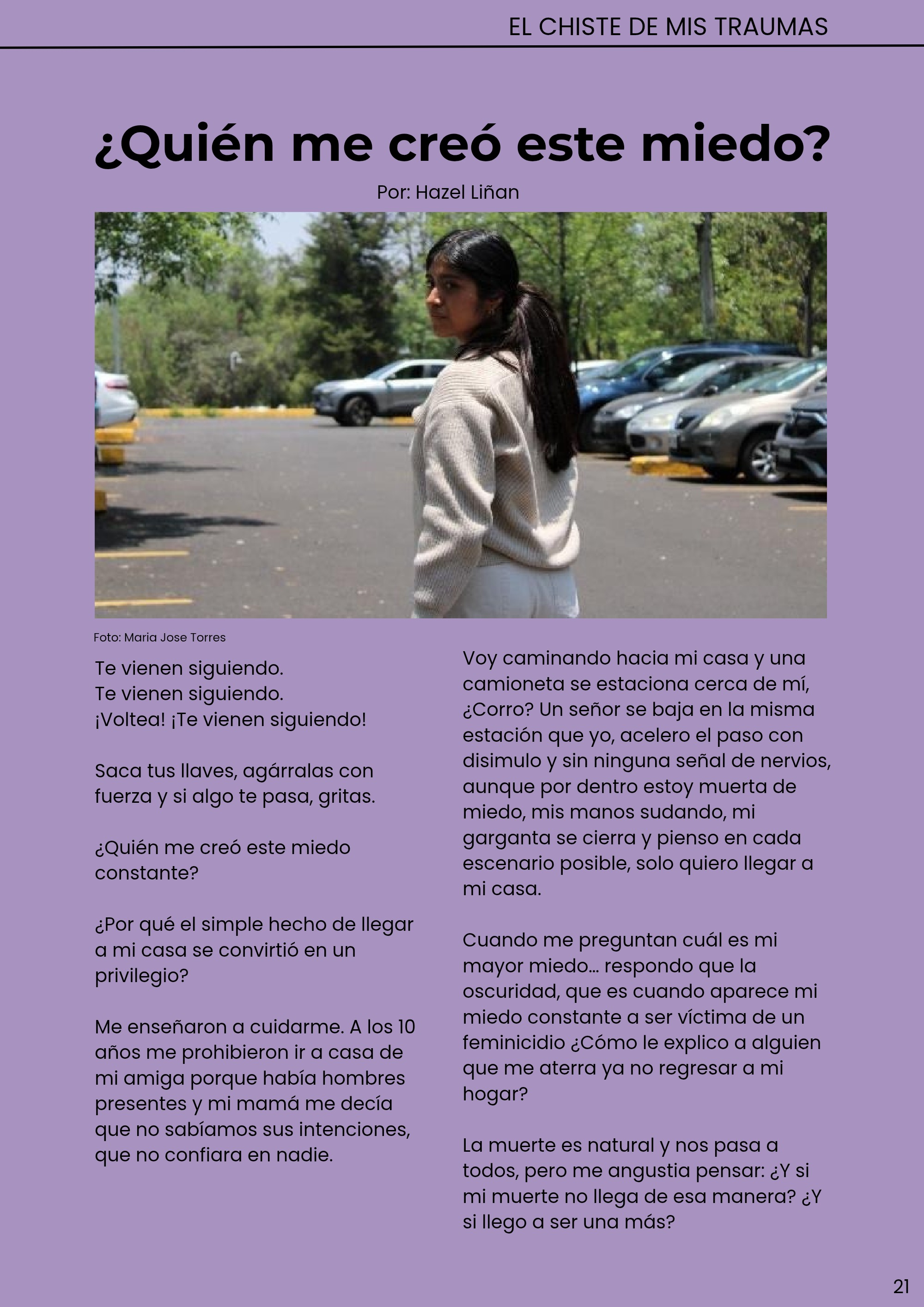 Catarsis No. 1 - Angustia — page 21