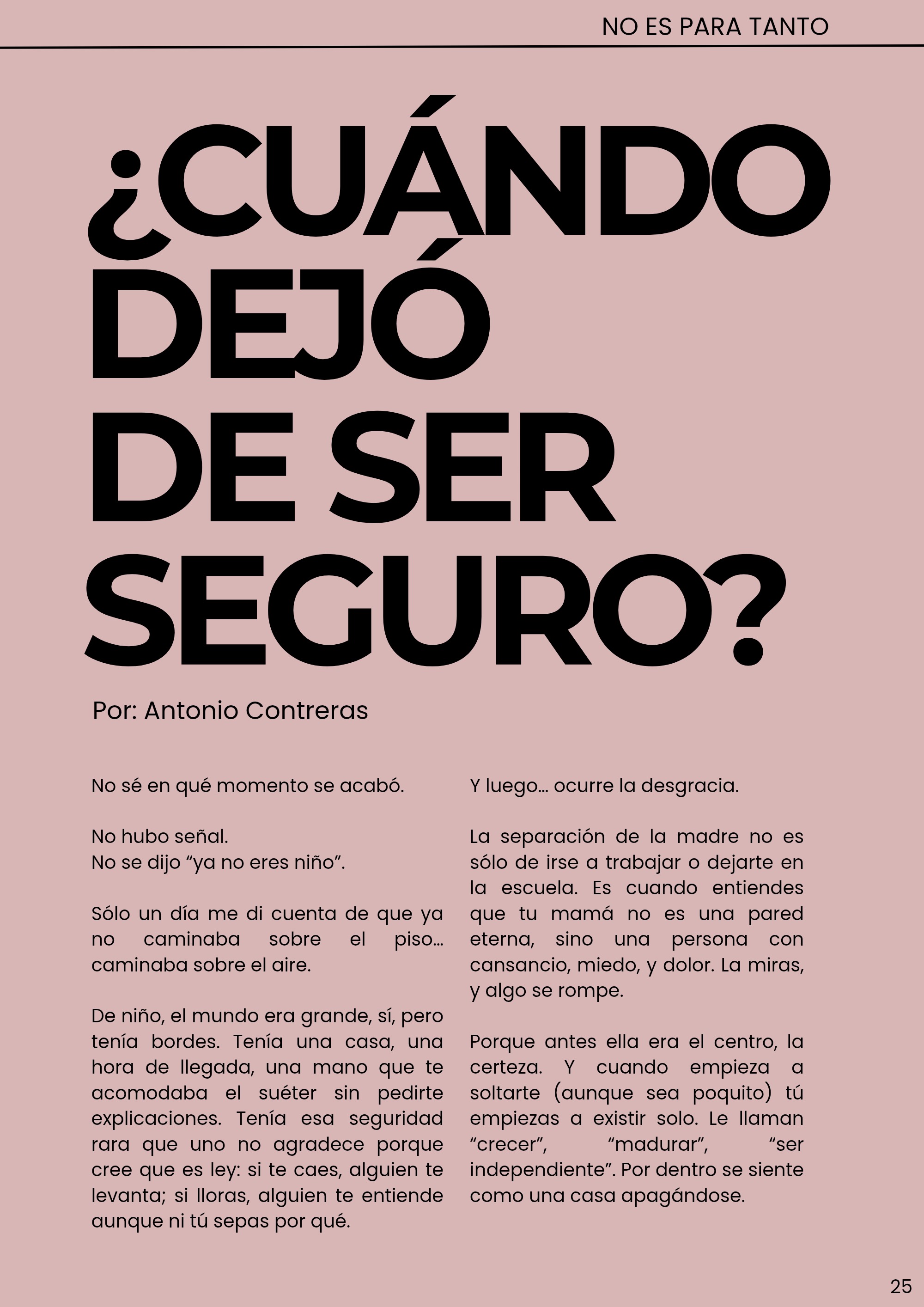 Catarsis No. 1 - Angustia — page 25