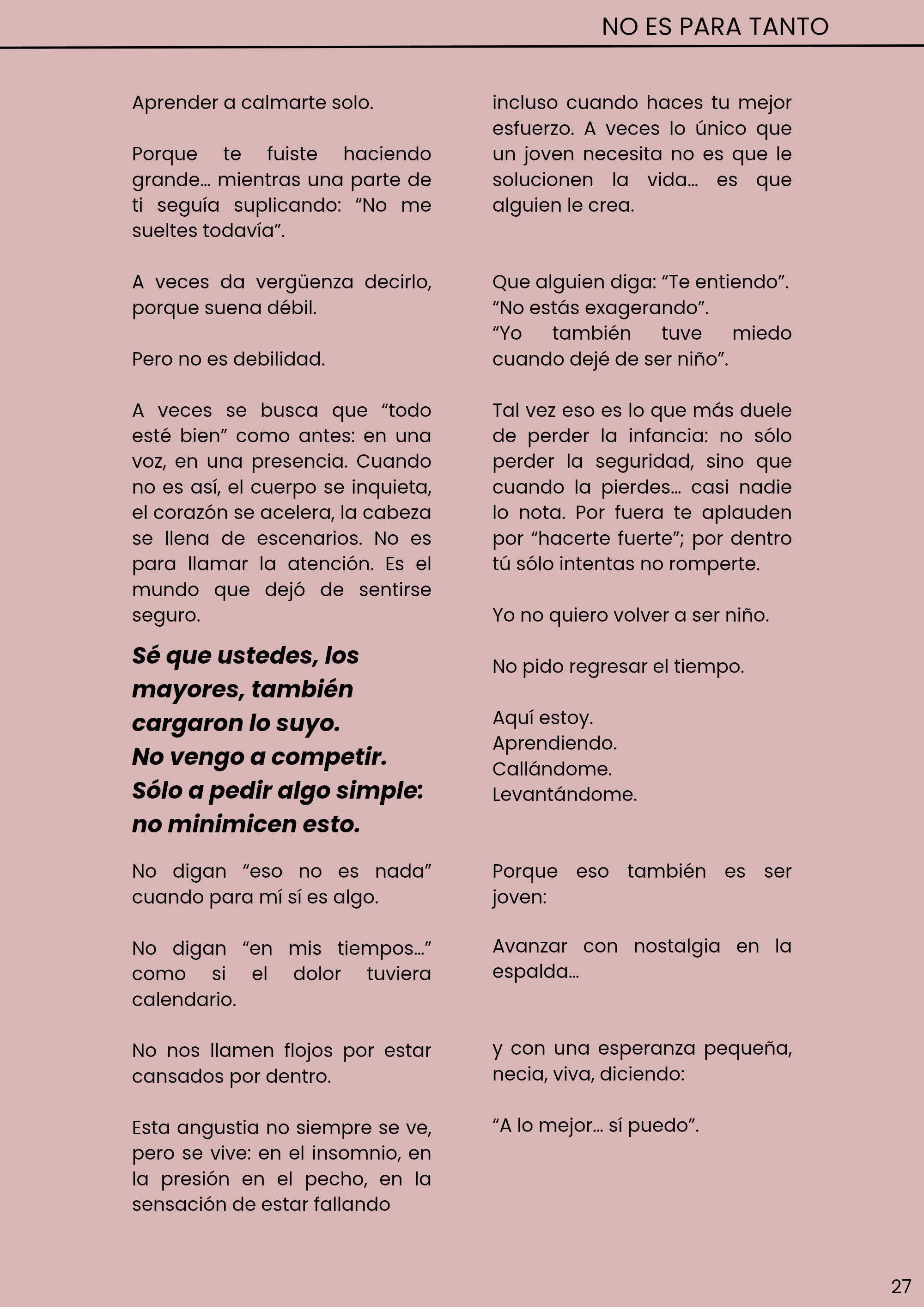 Catarsis No. 1 - Angustia — page 27