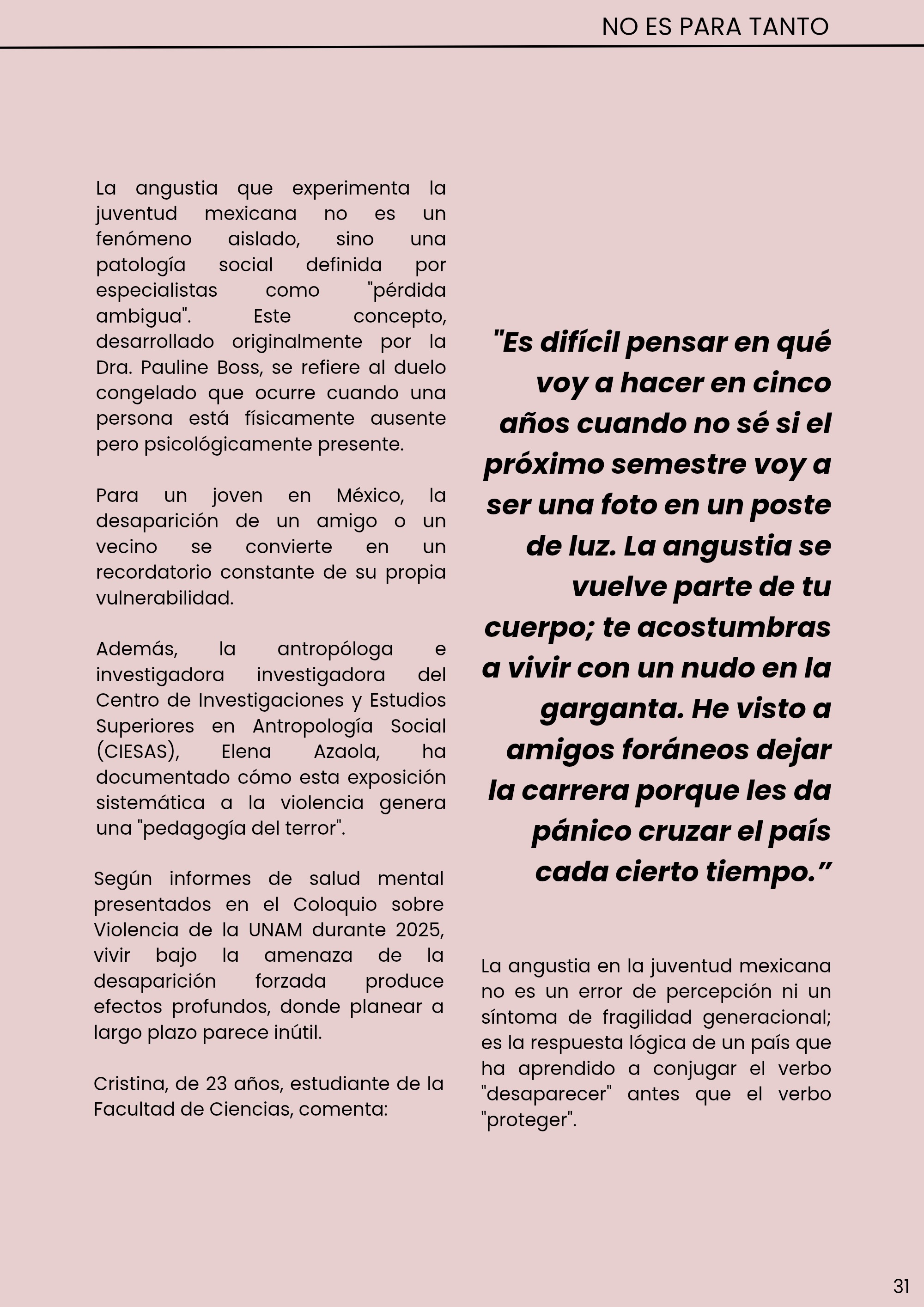 Catarsis No. 1 - Angustia — page 31
