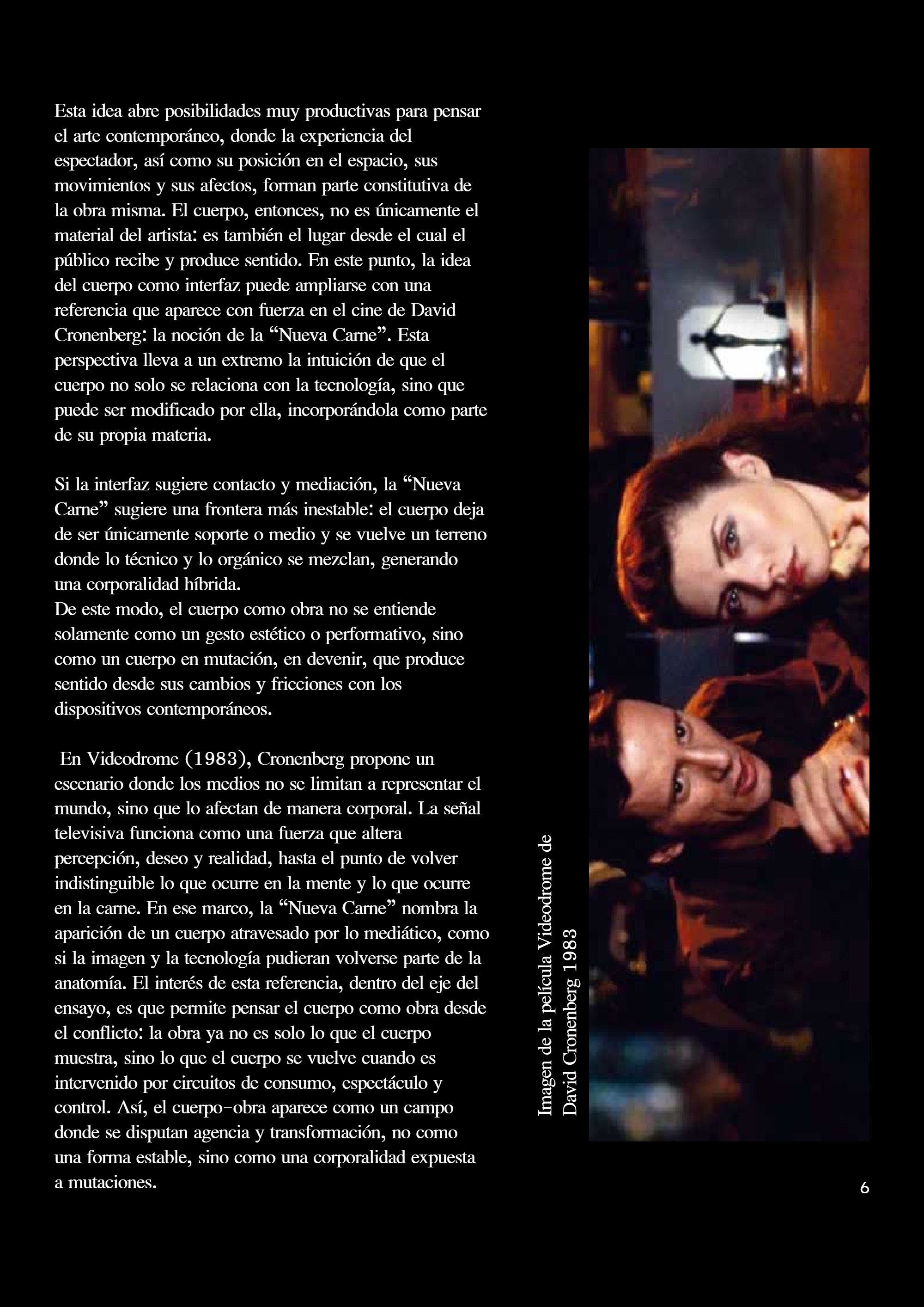 El cuerpo como obra — page 7