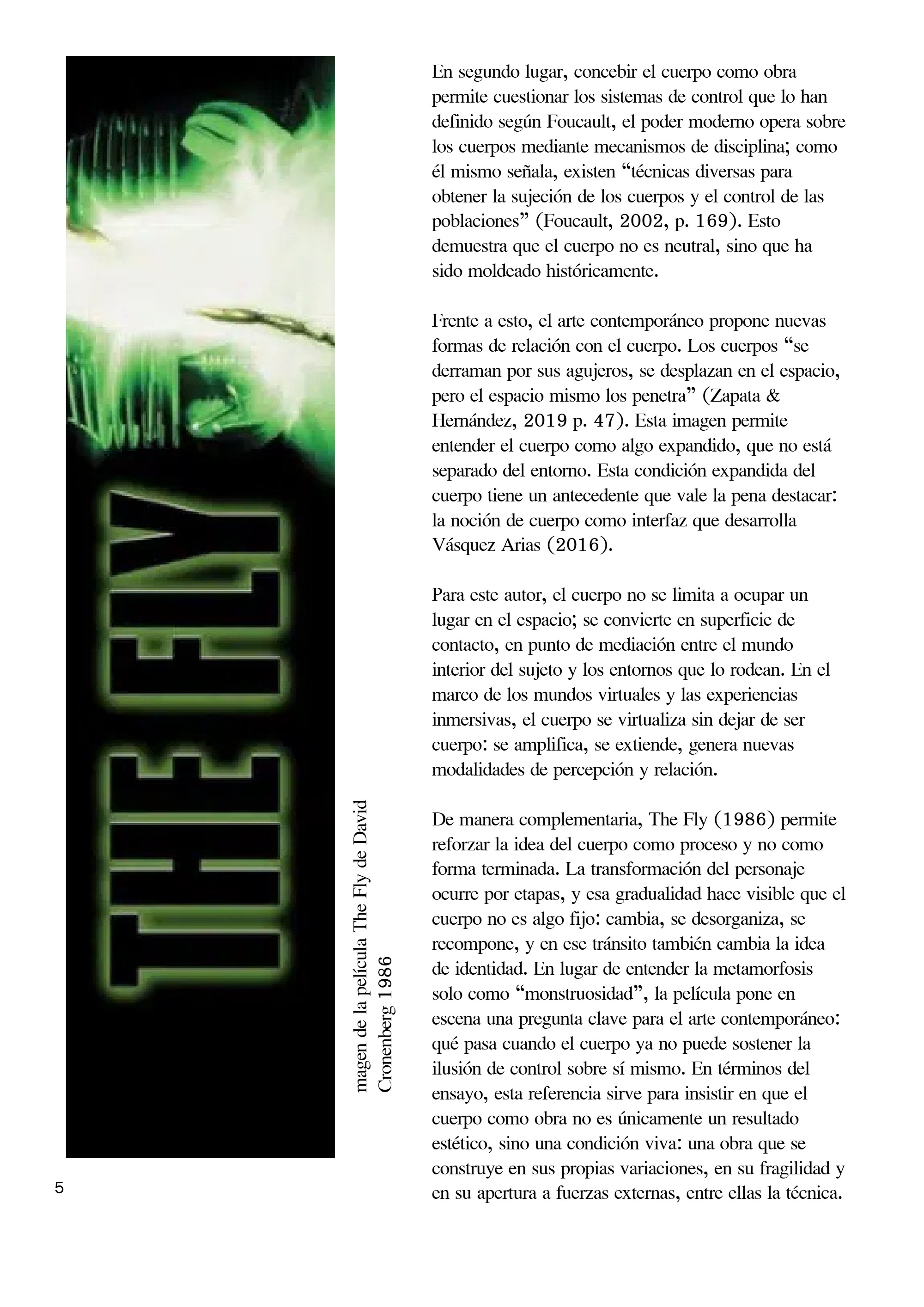El cuerpo como obra — page 6