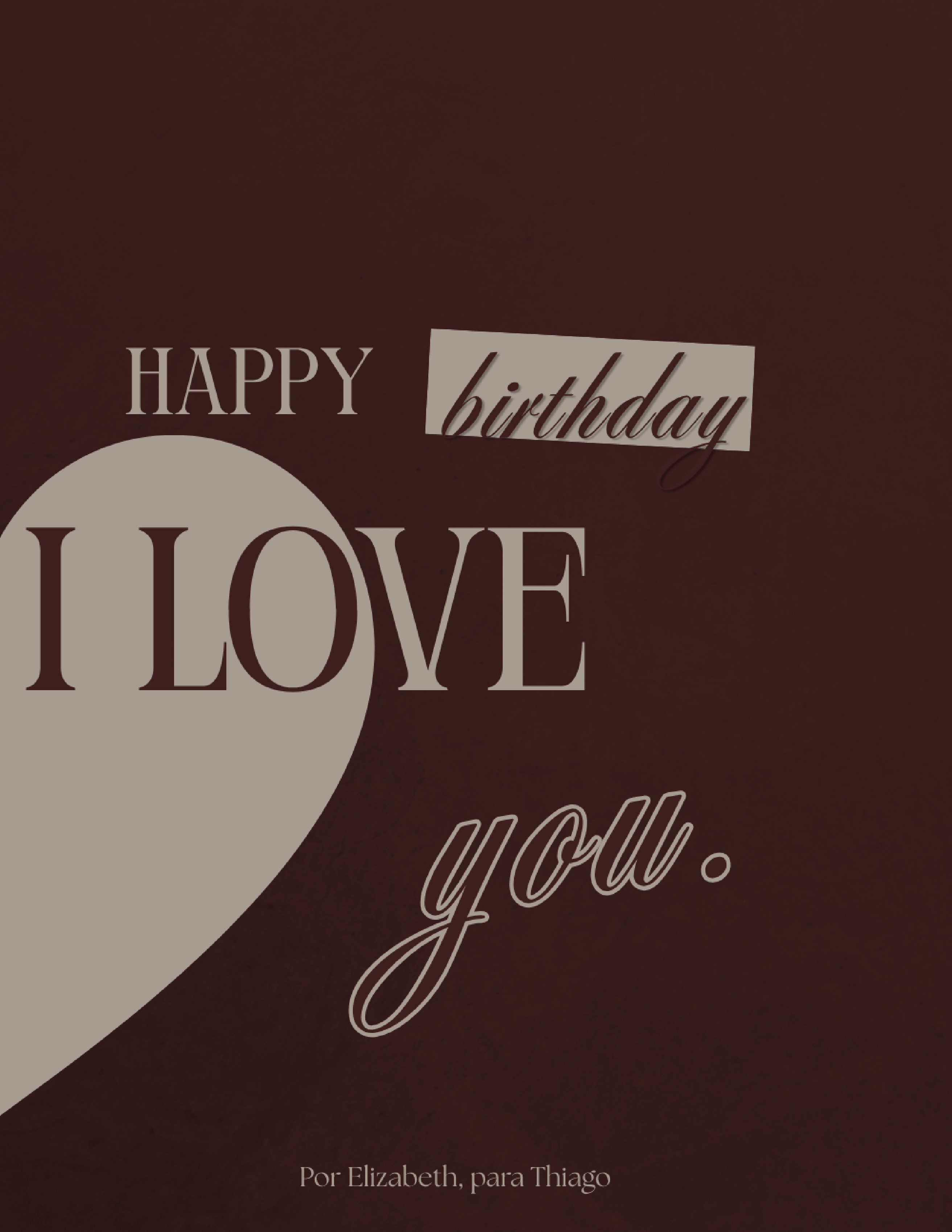 happy birthday, baby