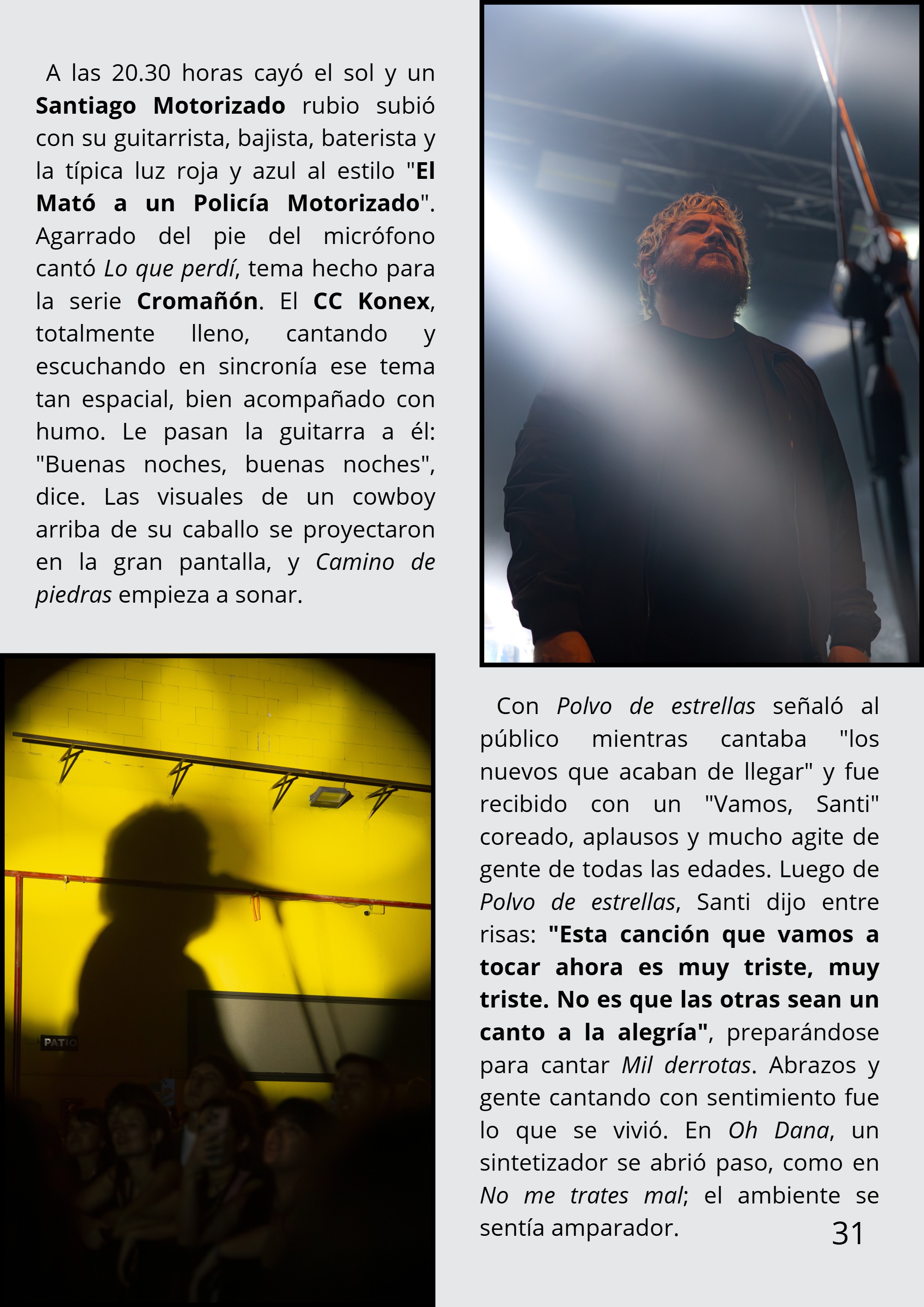 FUEGO #10 - Tapa Santiago Motorizado — page 31