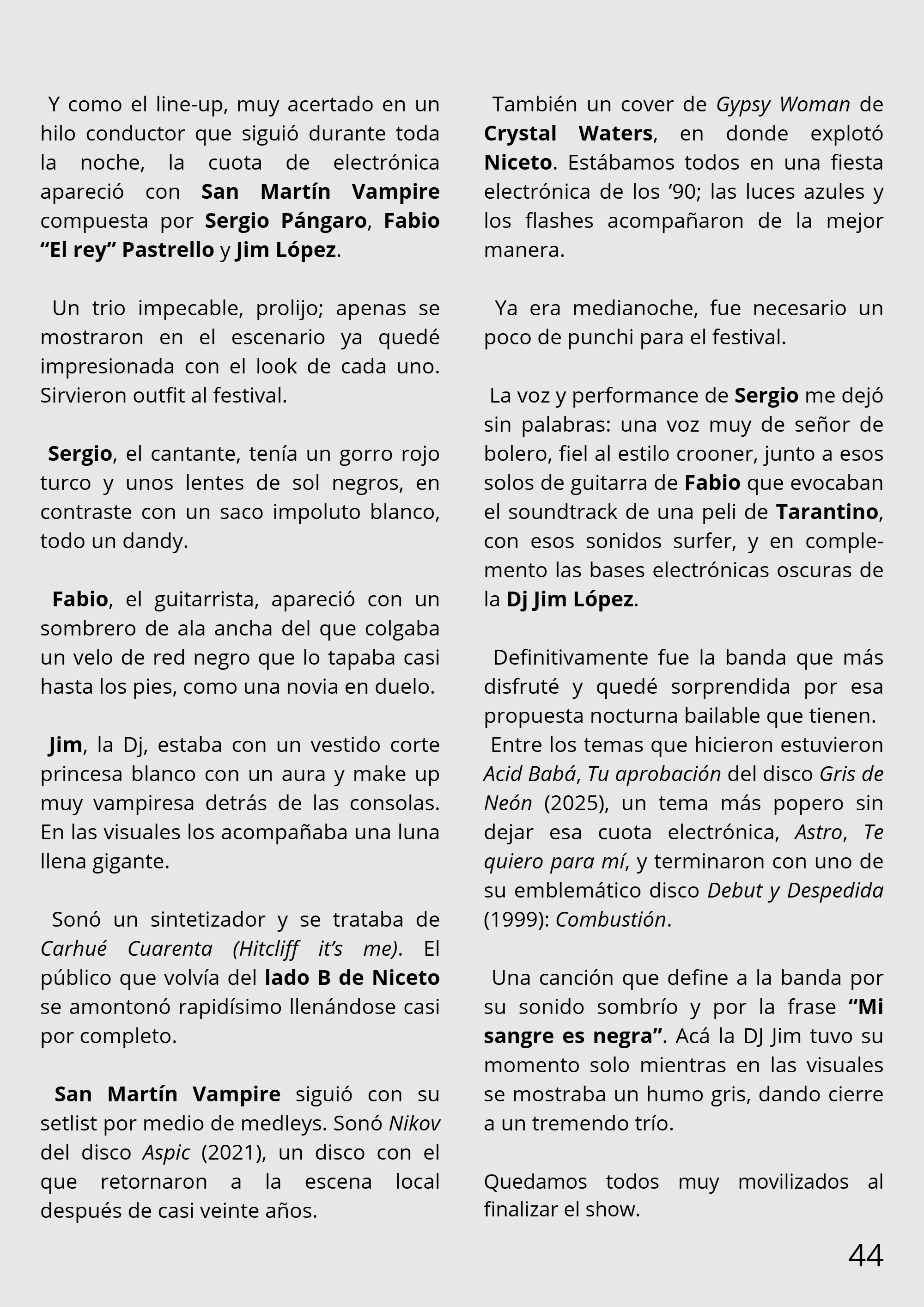 FUEGO #11 - Tapa Homogénica — page 44