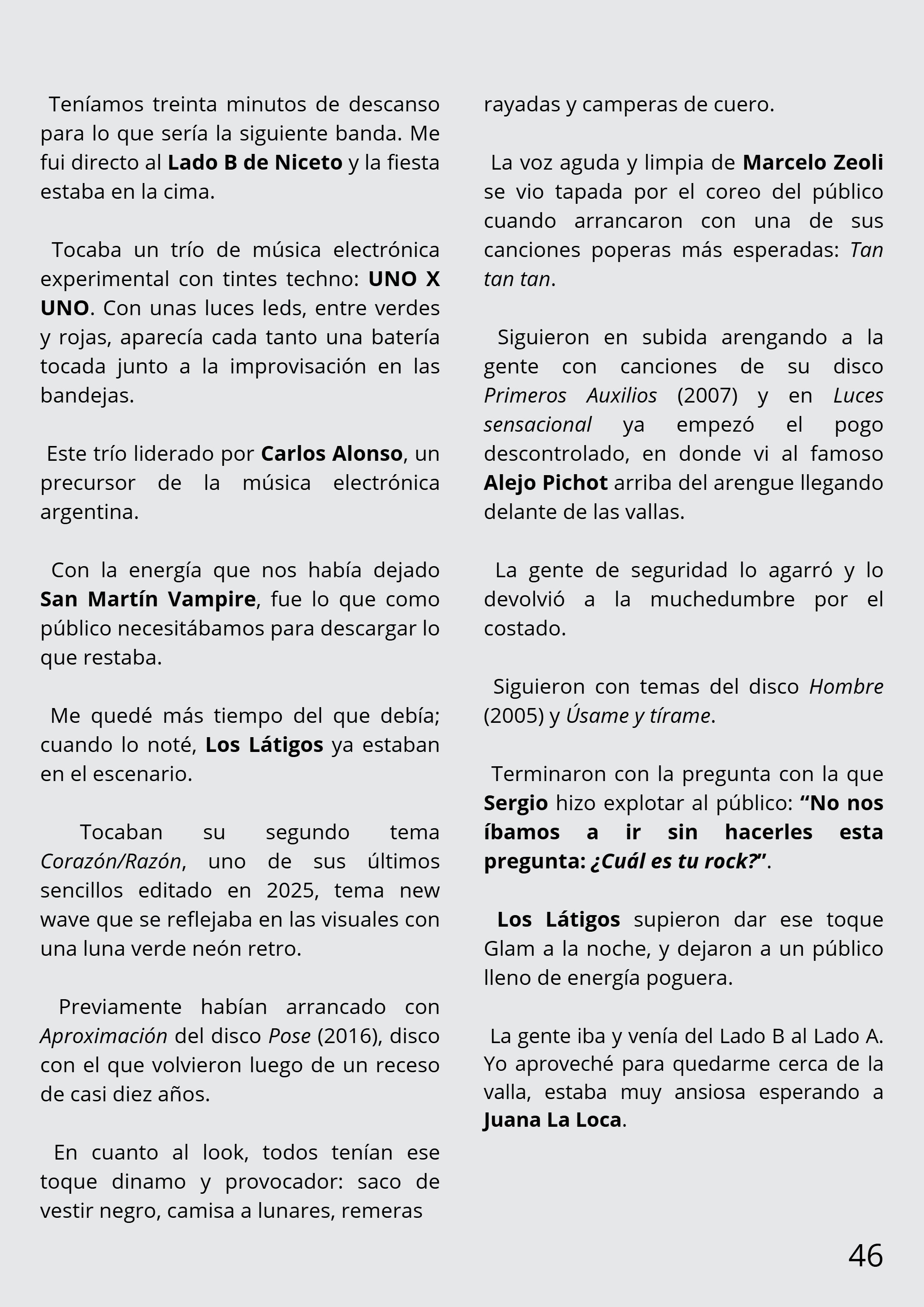 FUEGO #11 - Tapa Homogénica — page 46
