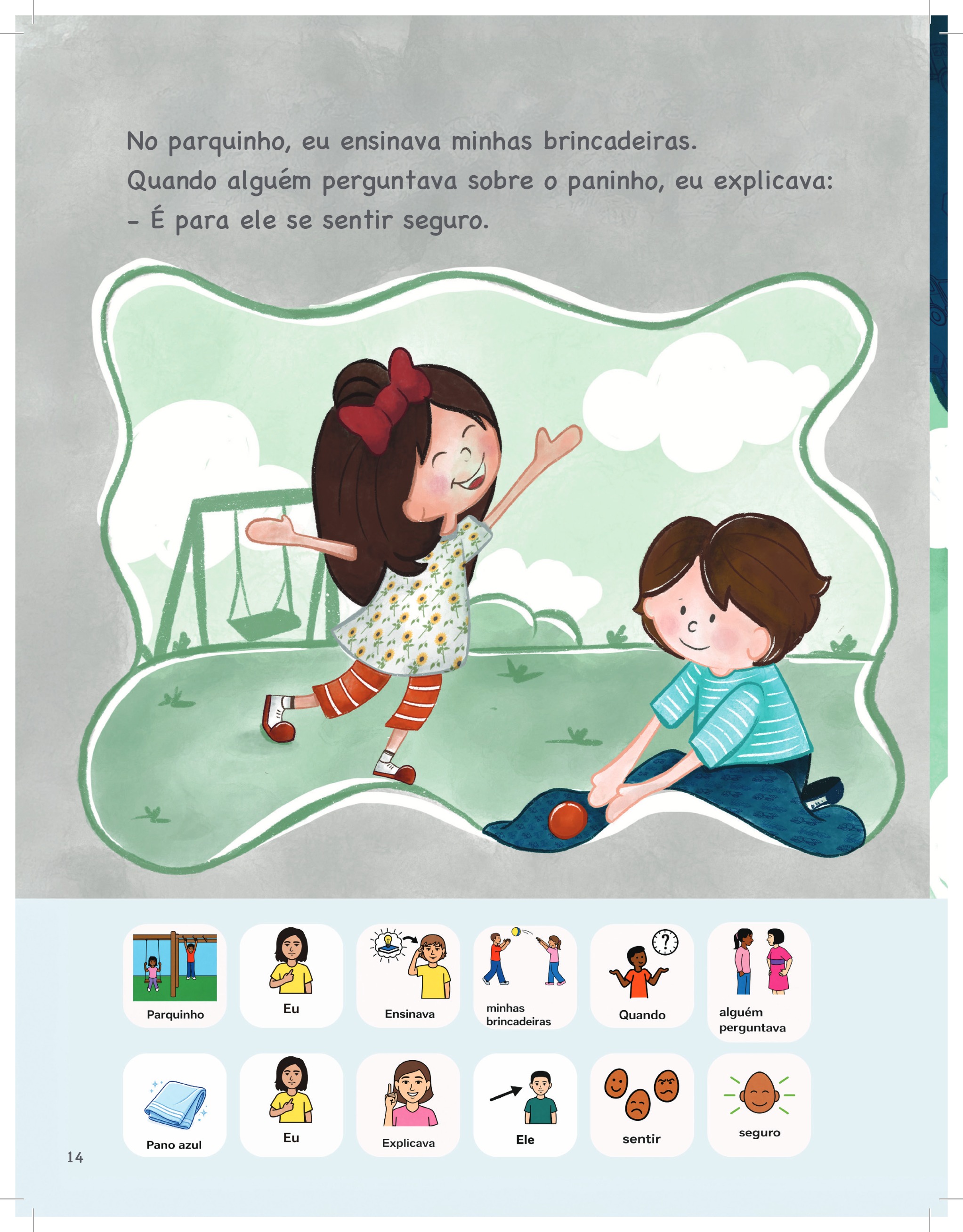 O menino do Paninho Azul — page 14