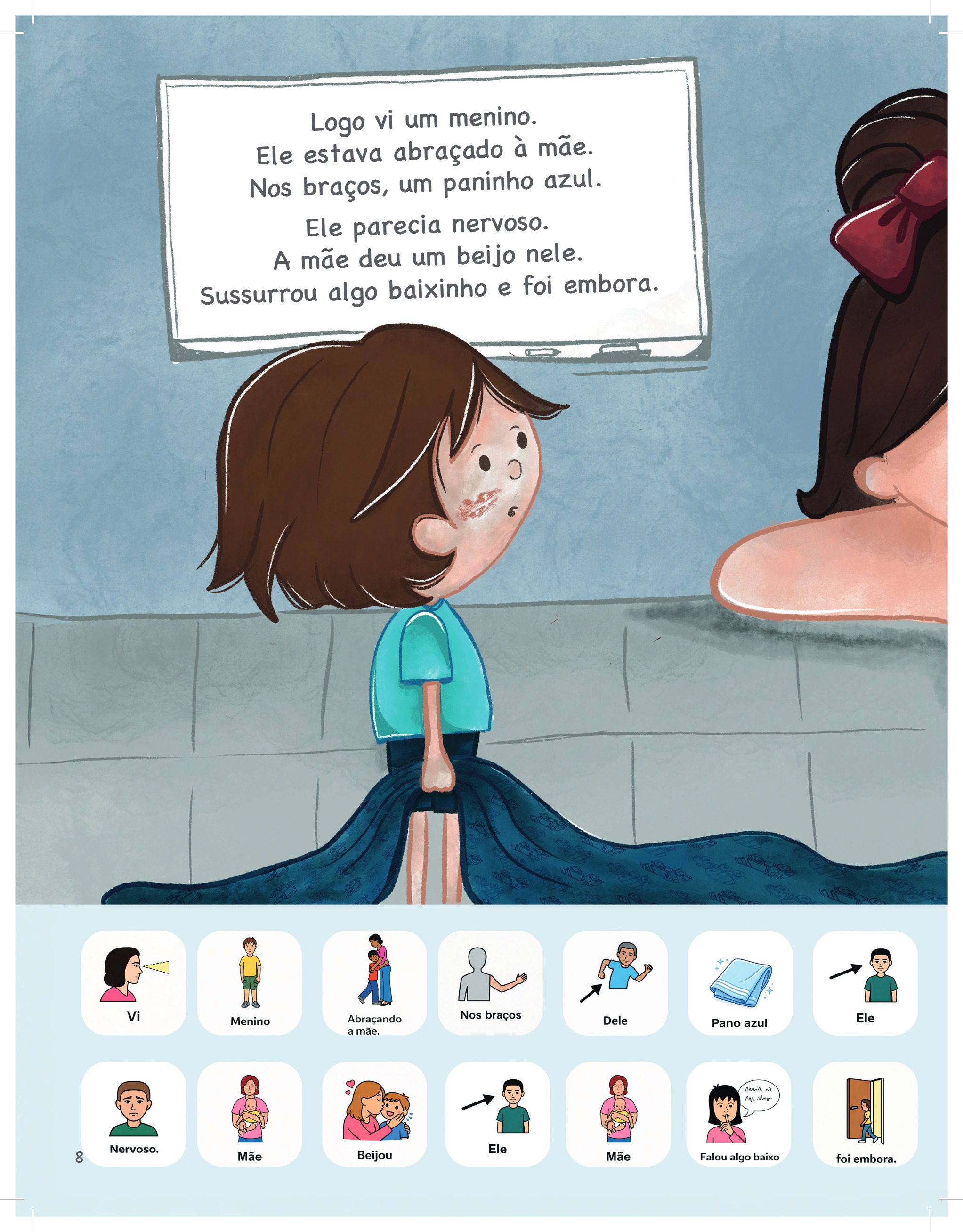 O menino do Paninho Azul — page 8