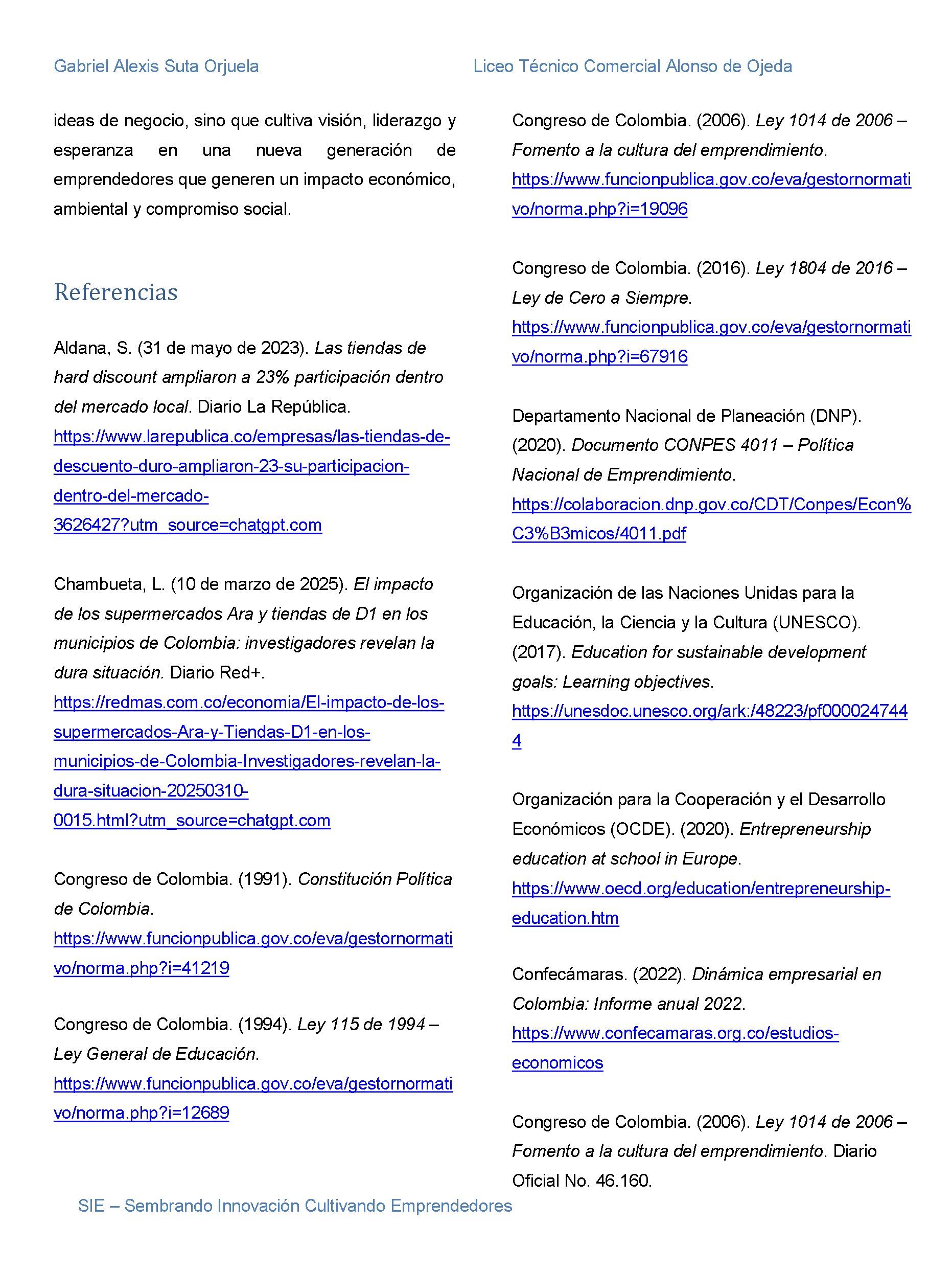 Nuevos Horizontes Educativos — page 105