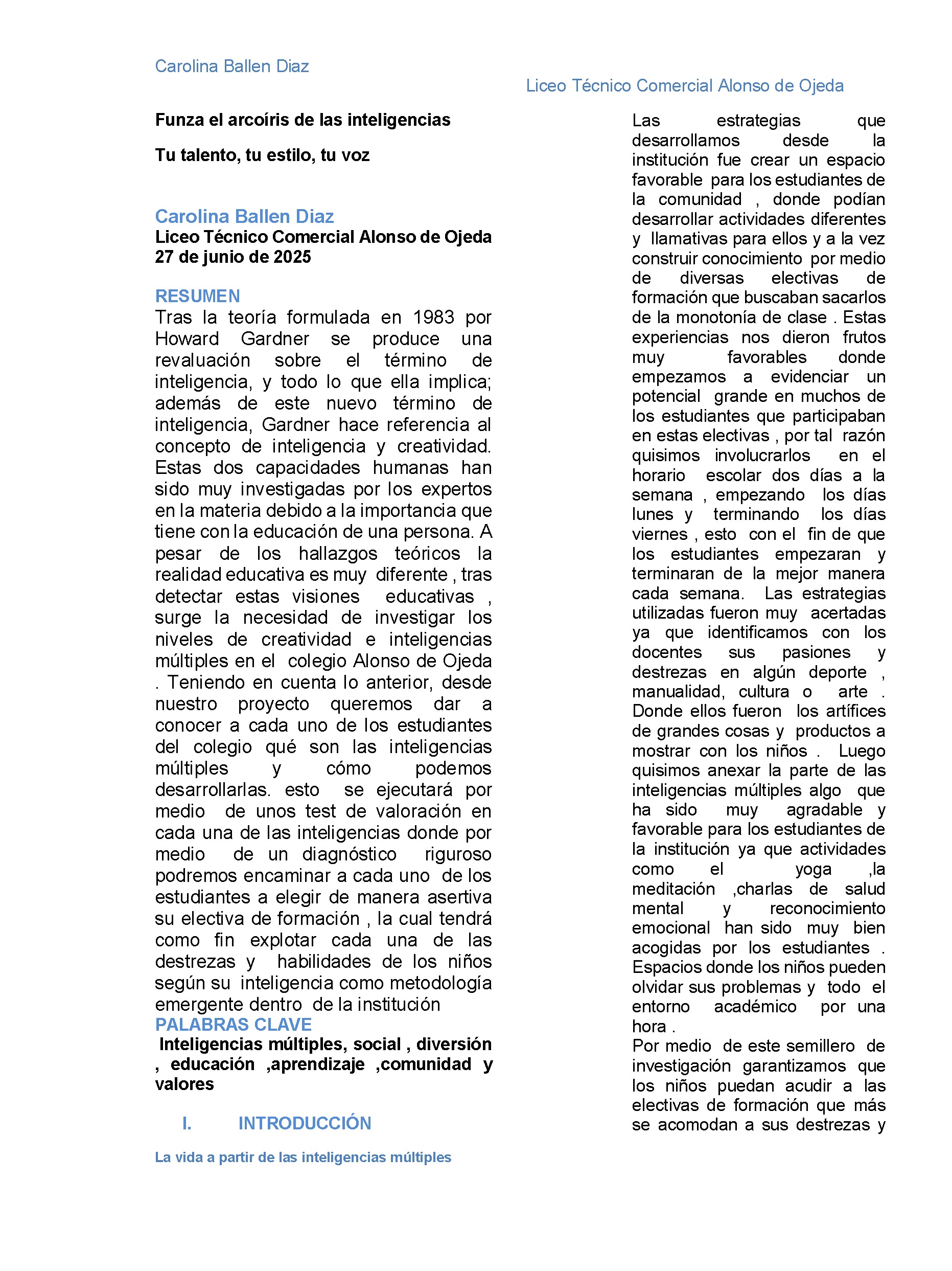 Nuevos Horizontes Educativos — page 14
