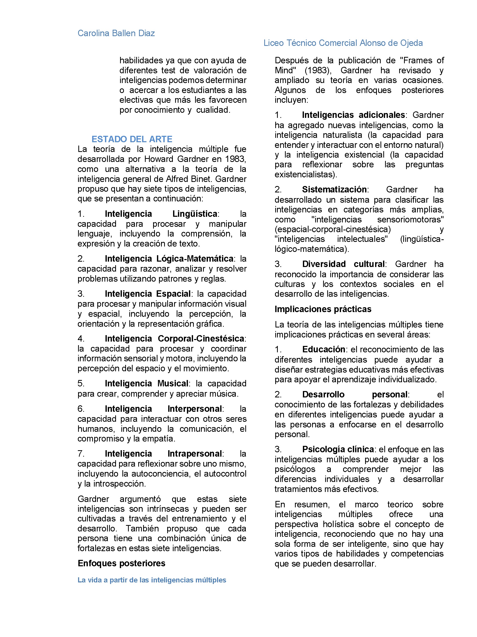 Nuevos Horizontes Educativos — page 15