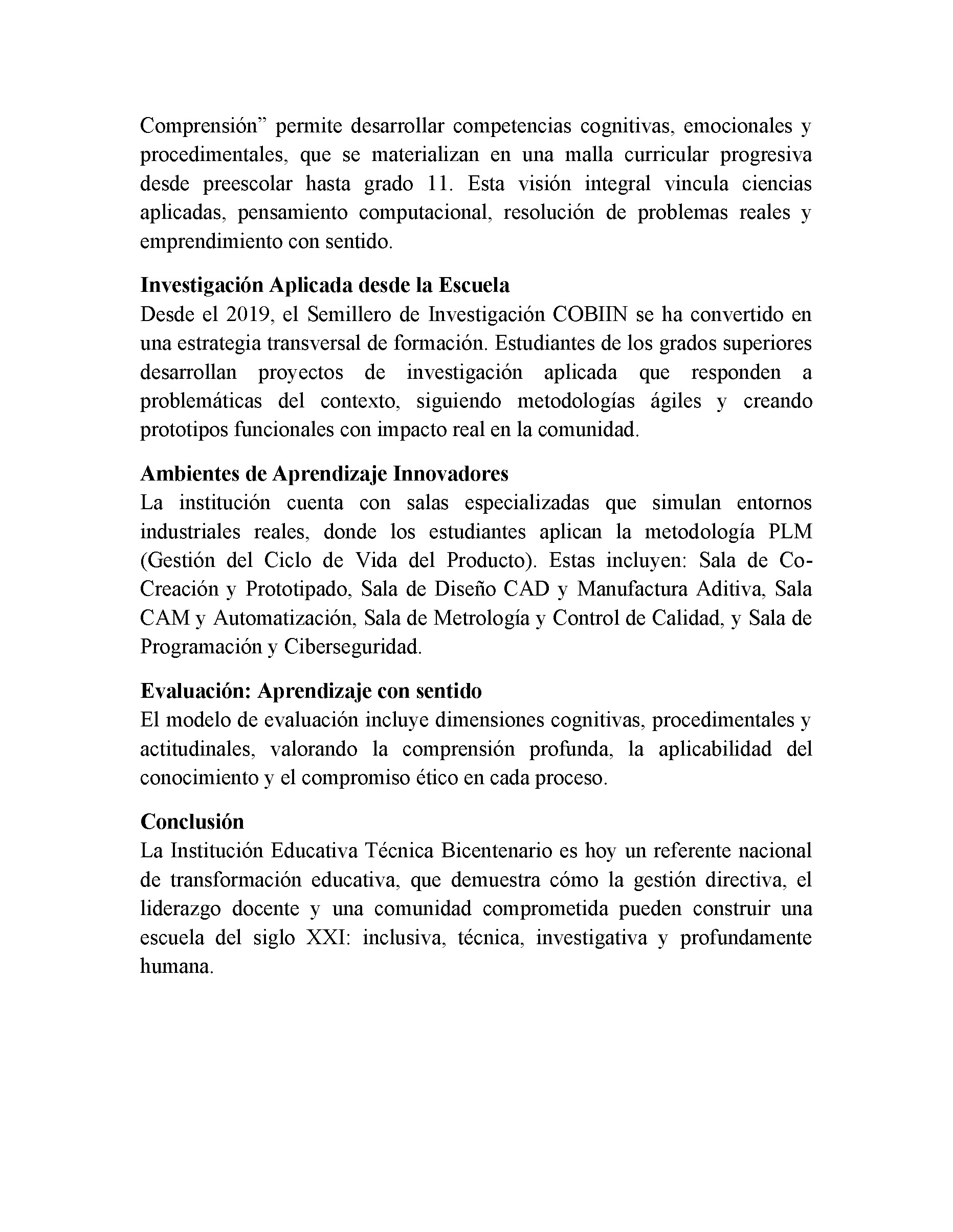 Nuevos Horizontes Educativos — page 187