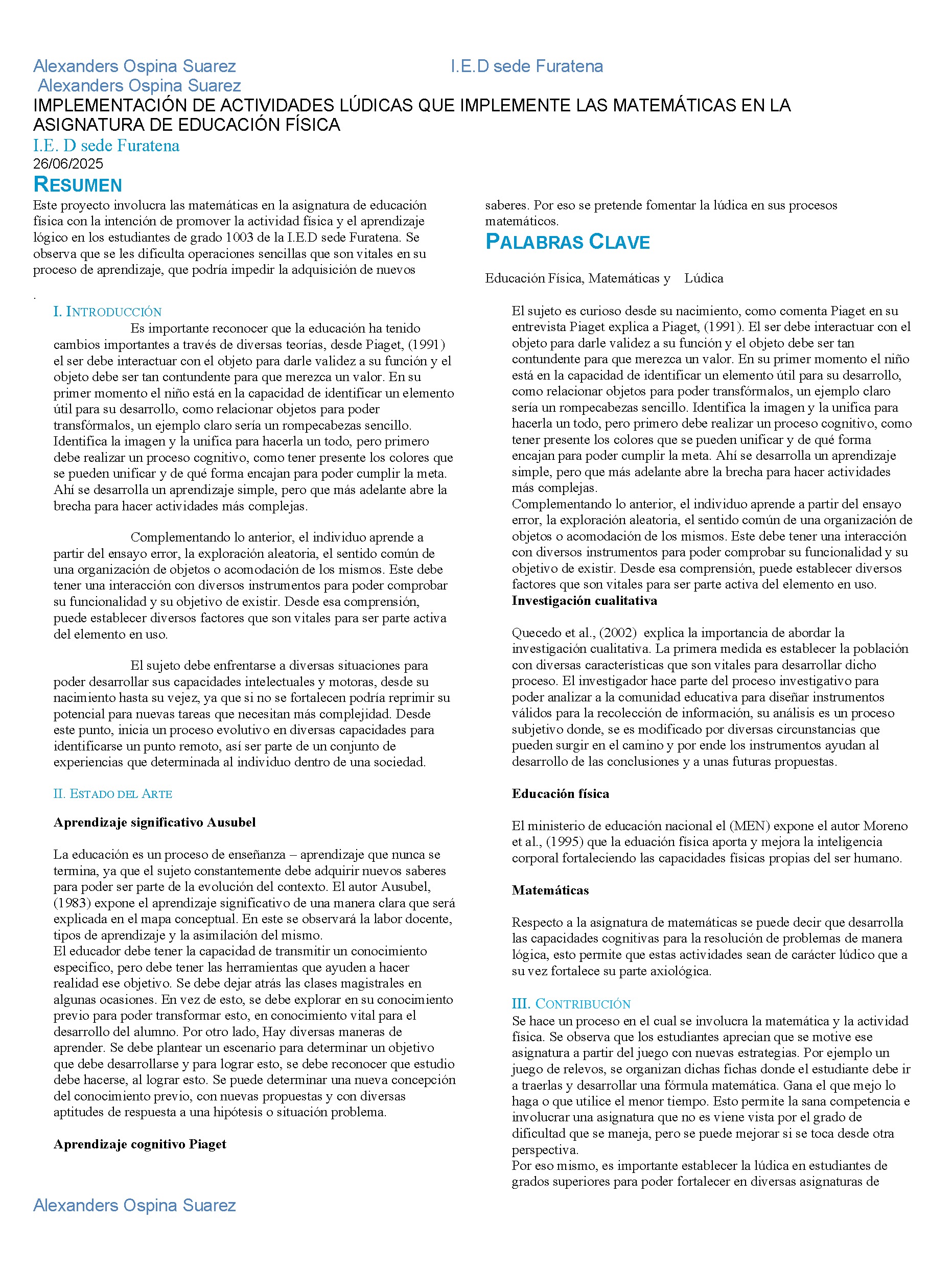 Nuevos Horizontes Educativos — page 21