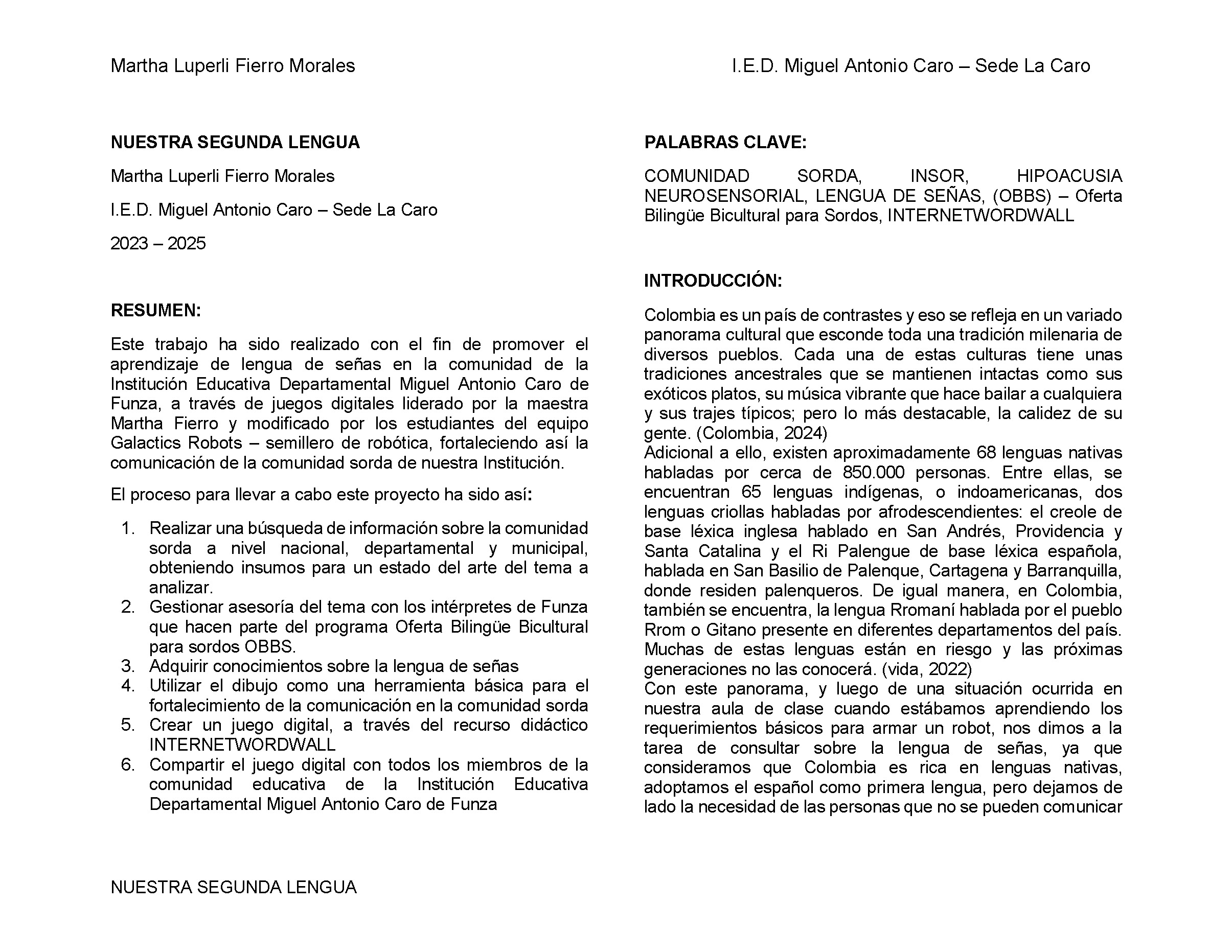 Nuevos Horizontes Educativos — page 201