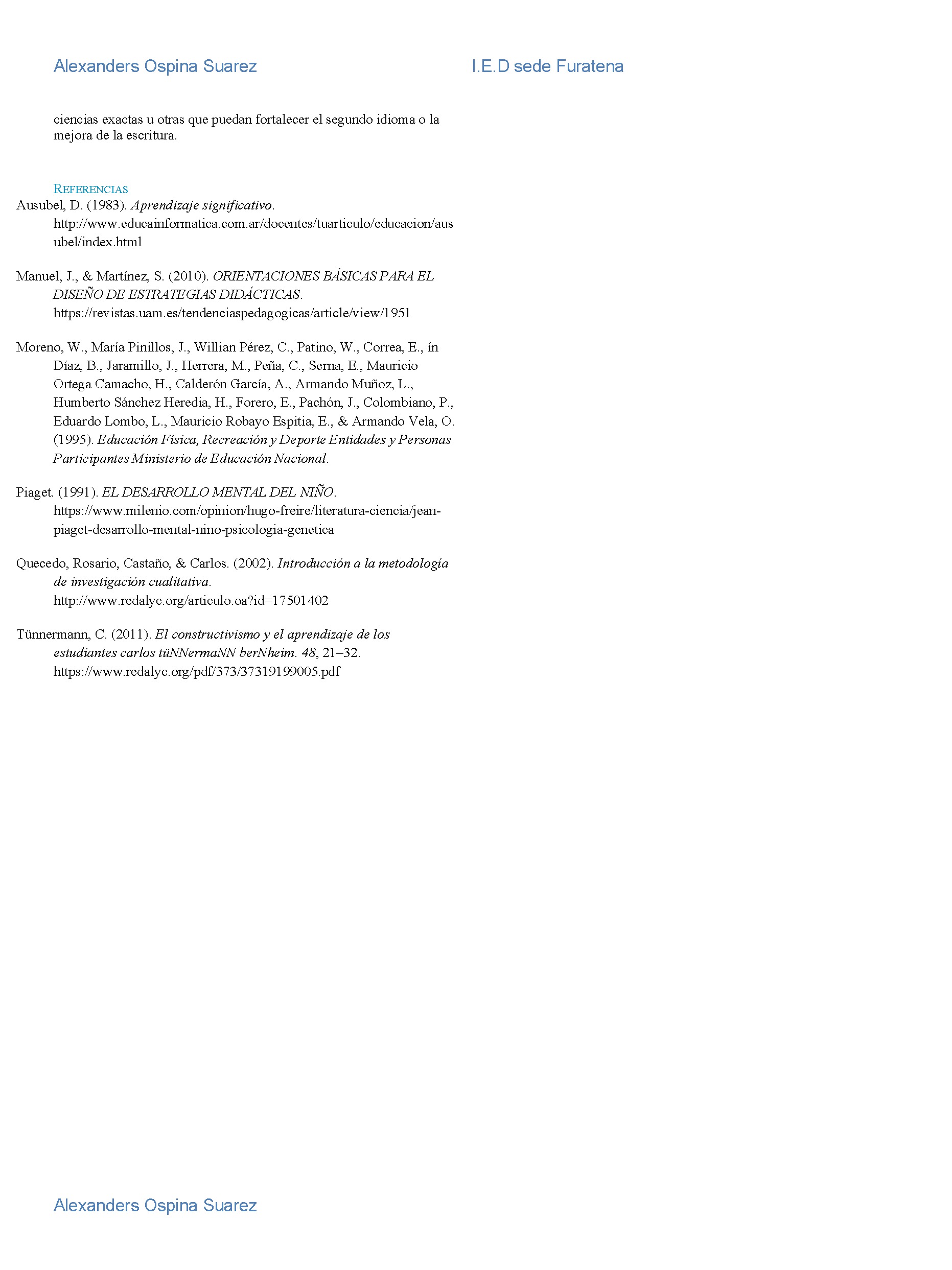 Nuevos Horizontes Educativos — page 22