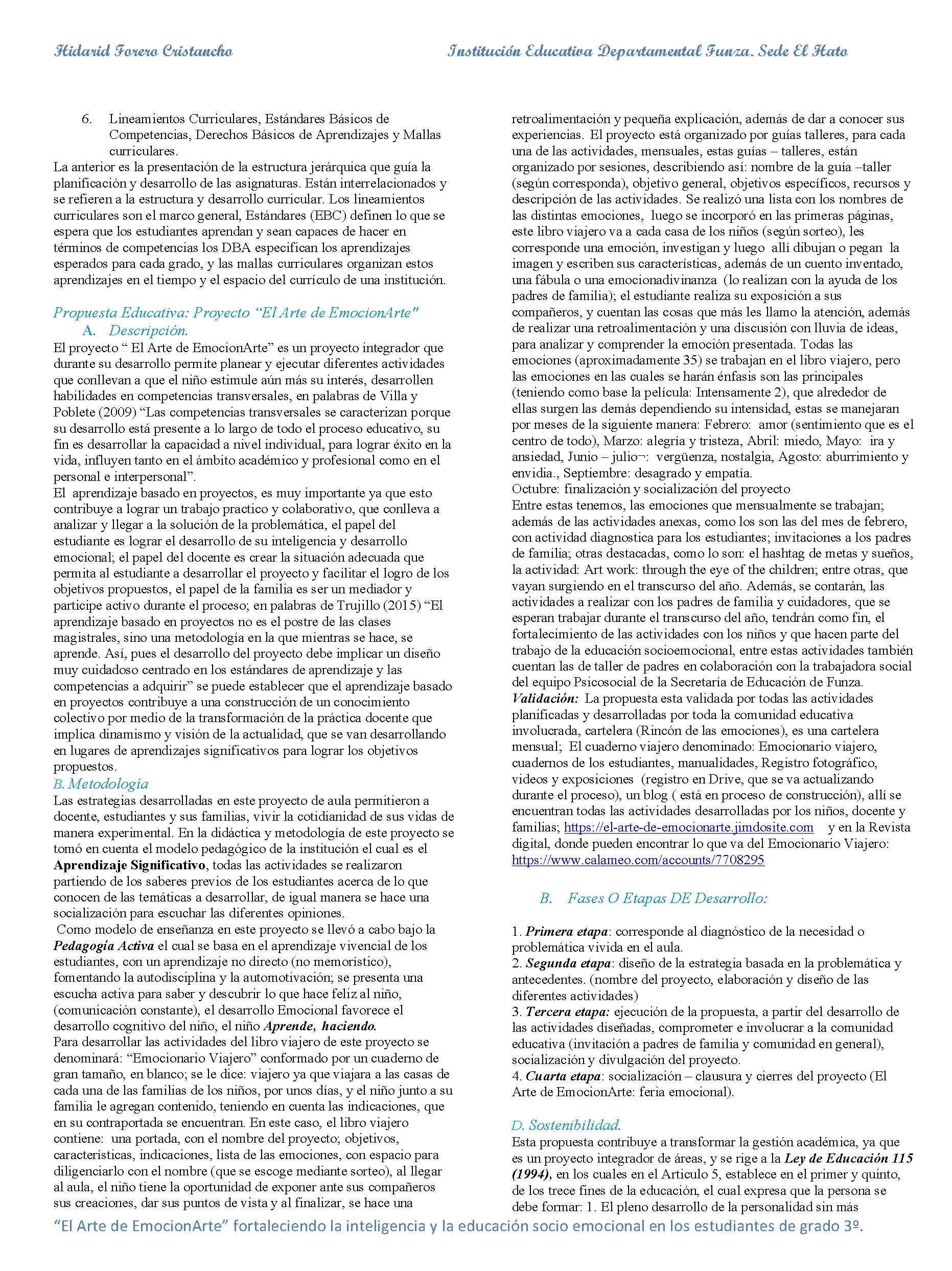 Nuevos Horizontes Educativos — page 234
