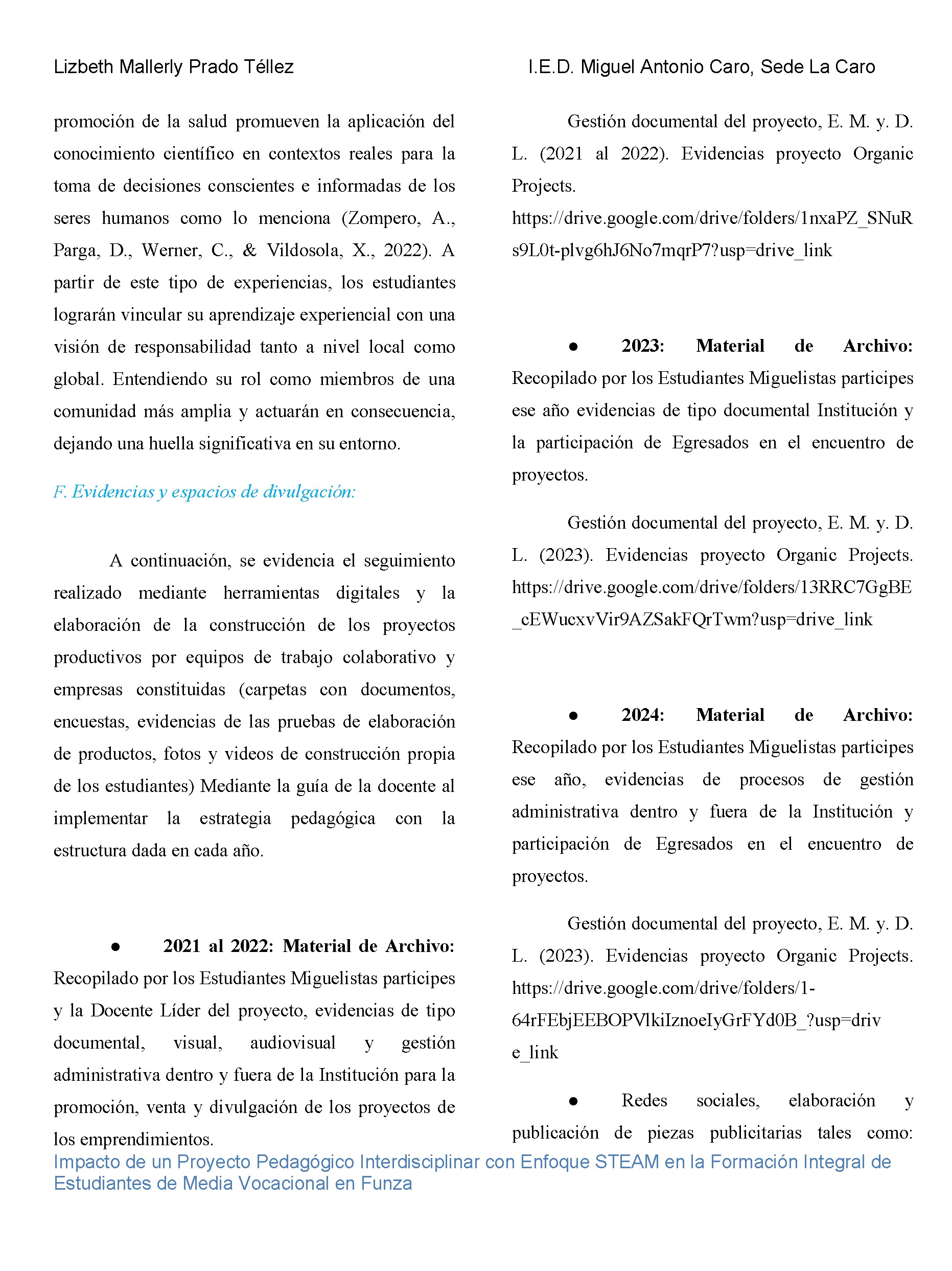 Nuevos Horizontes Educativos — page 240
