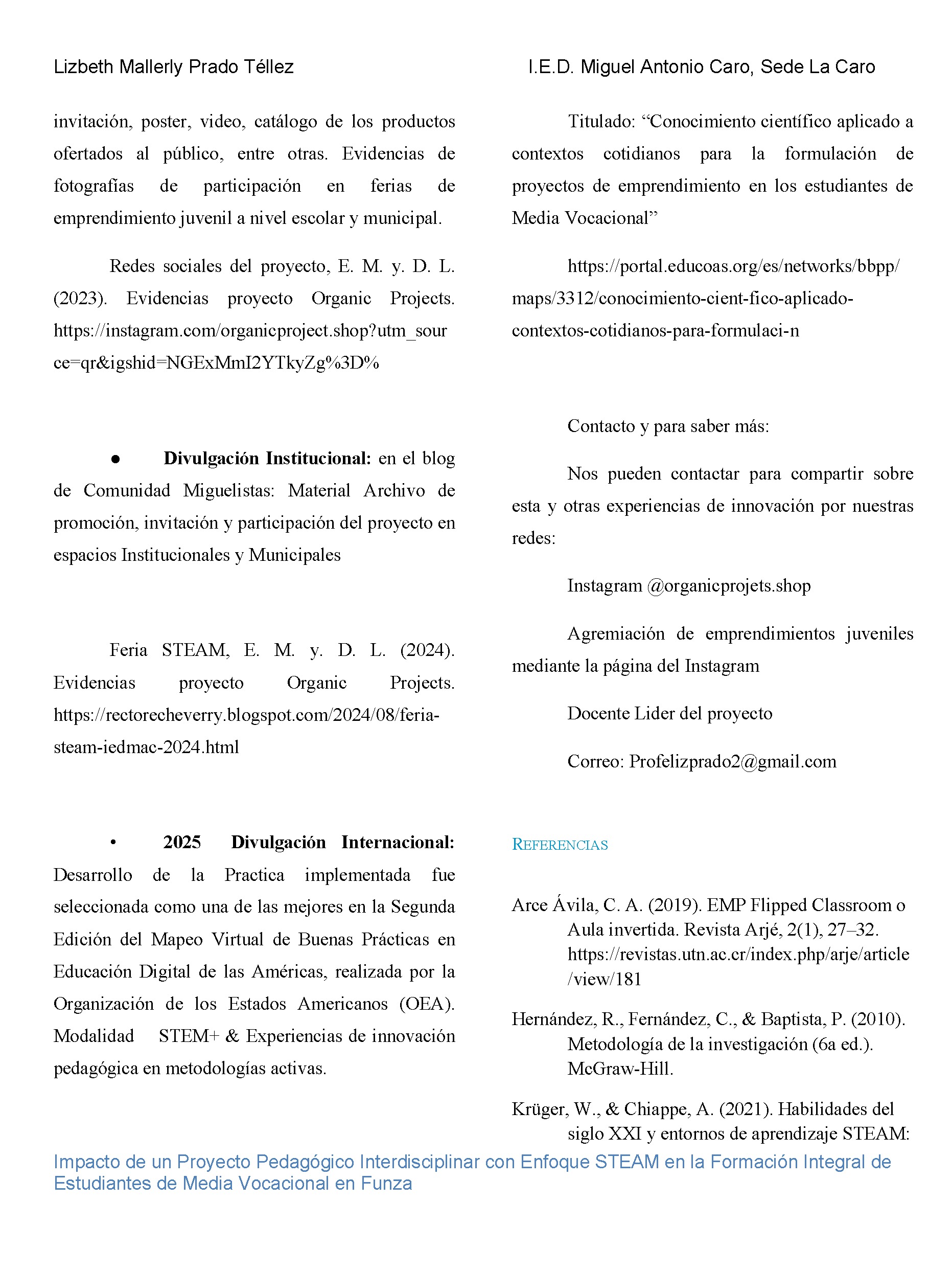 Nuevos Horizontes Educativos — page 241