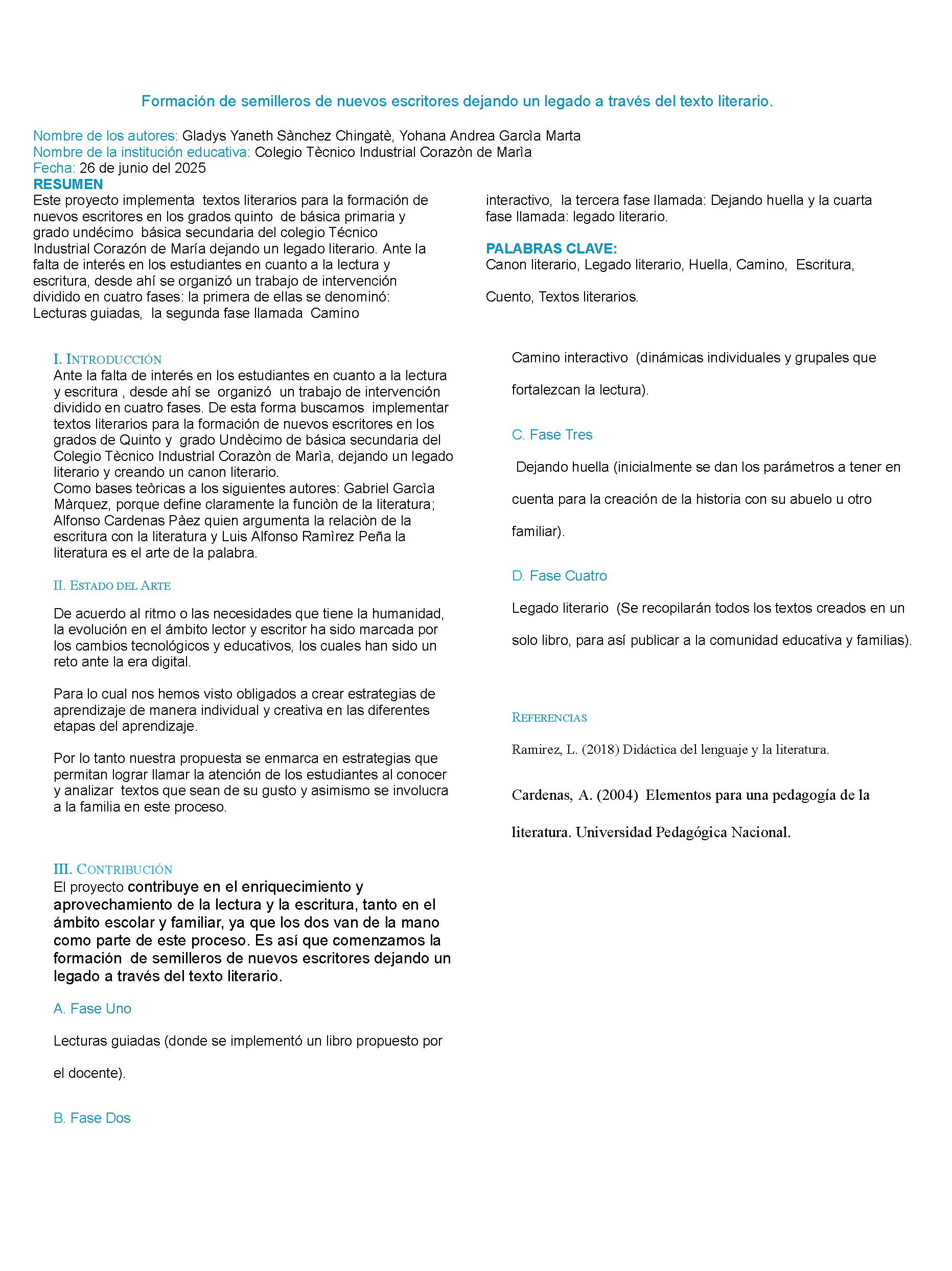 Nuevos Horizontes Educativos — page 252