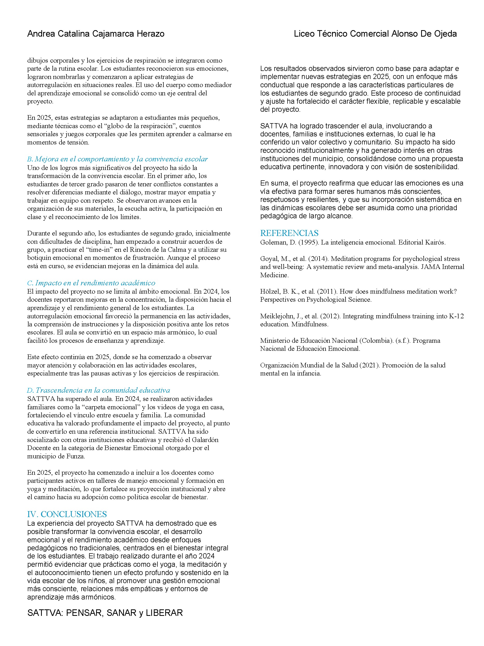 Nuevos Horizontes Educativos — page 263