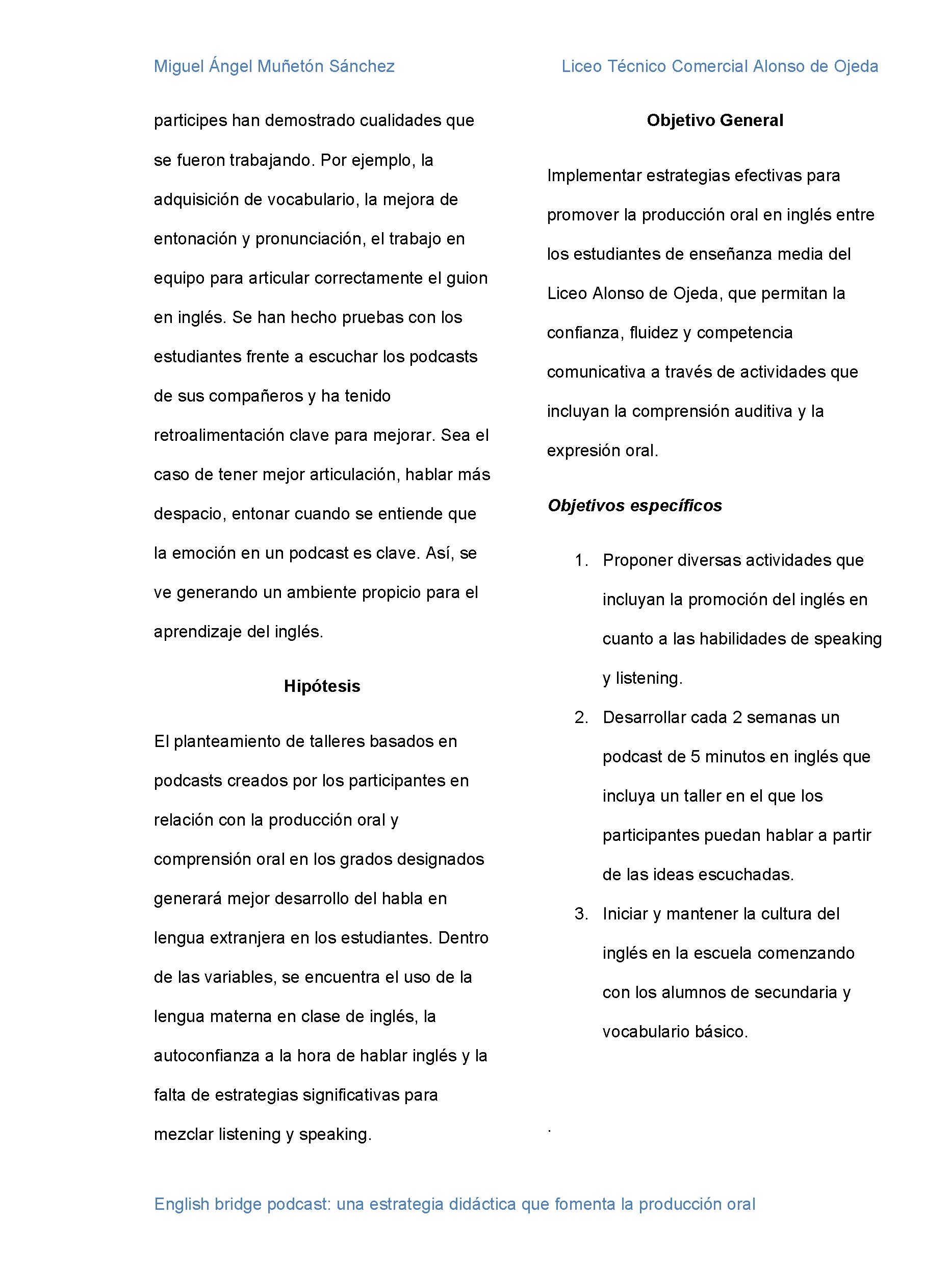 Nuevos Horizontes Educativos — page 29