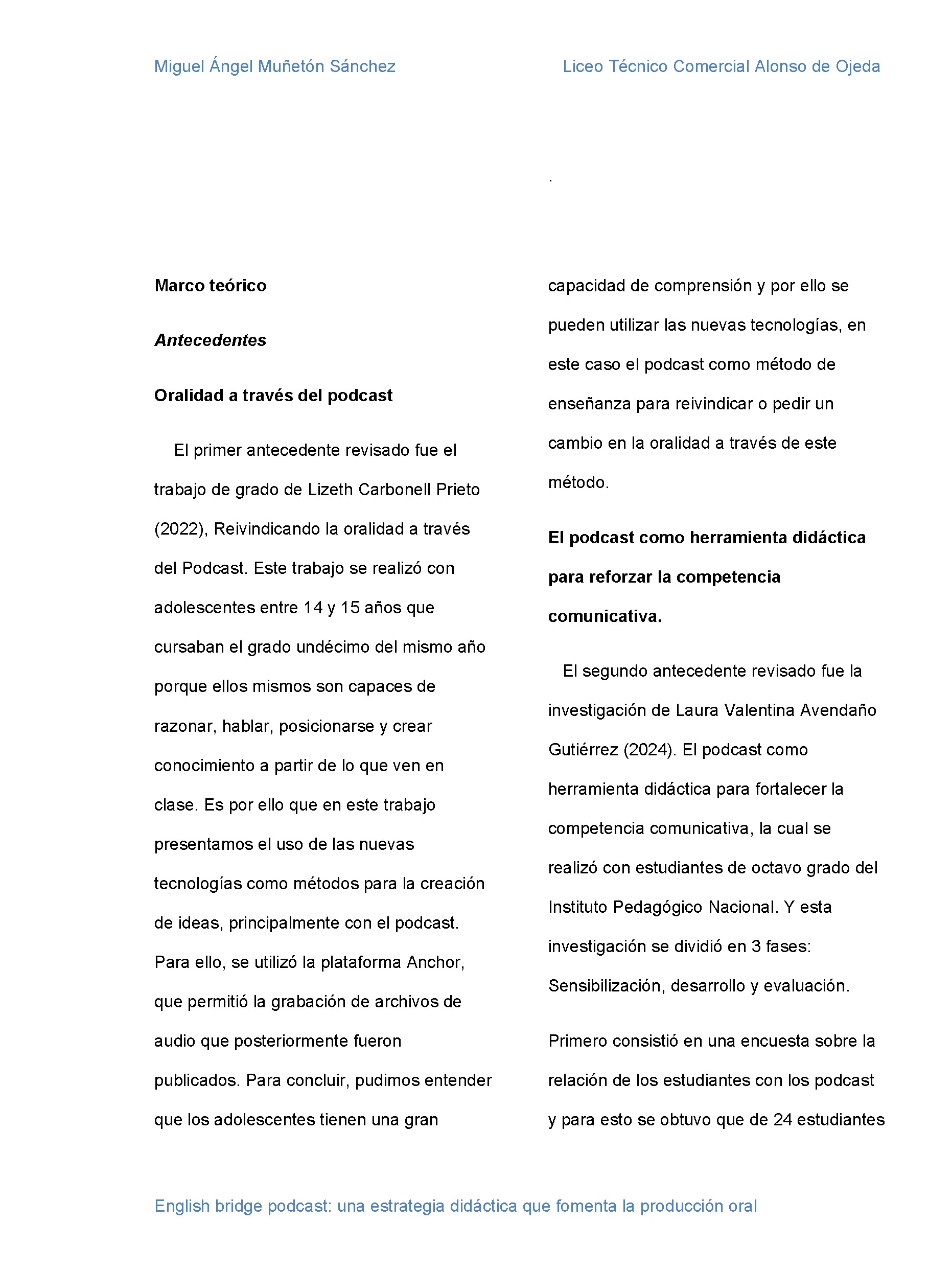 Nuevos Horizontes Educativos — page 30