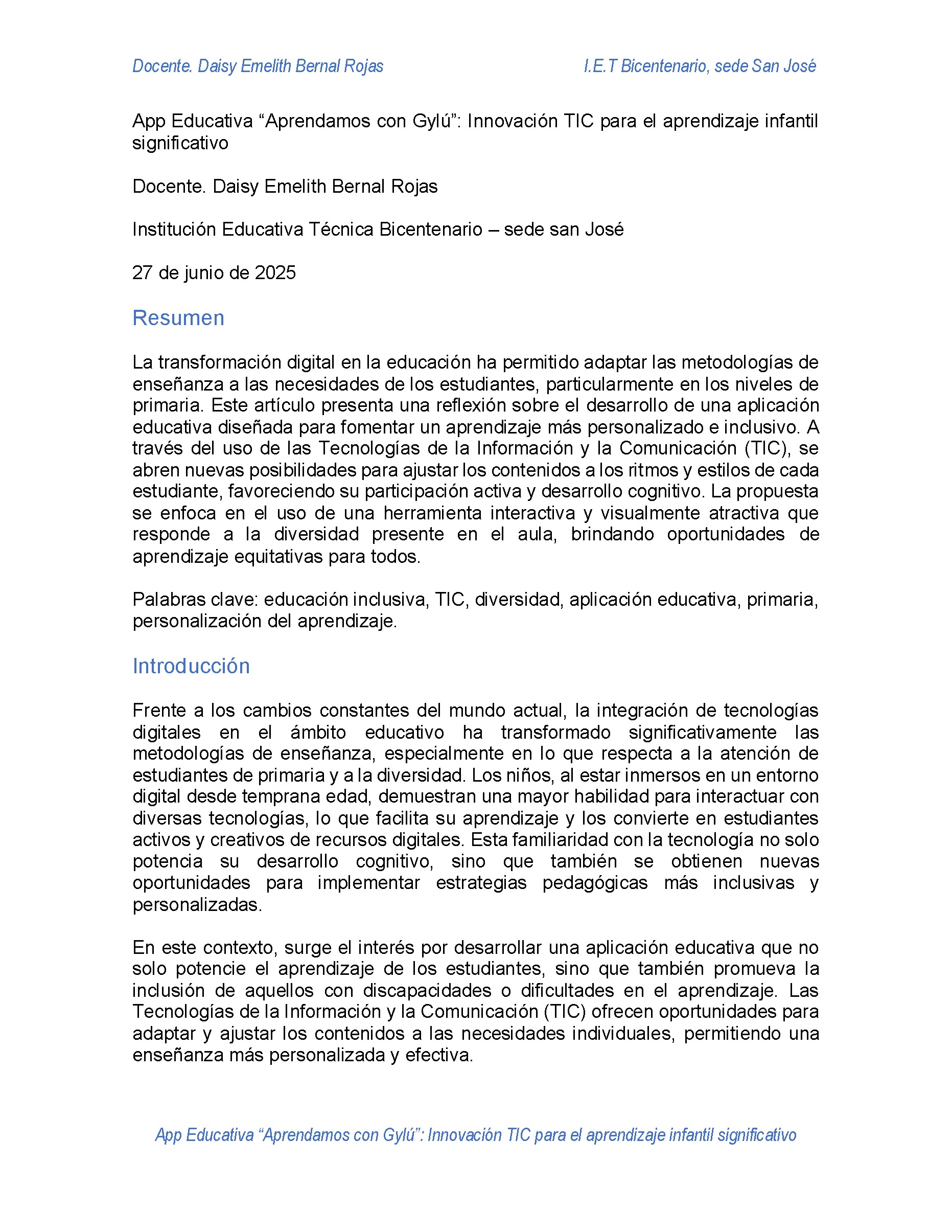Nuevos Horizontes Educativos — page 5