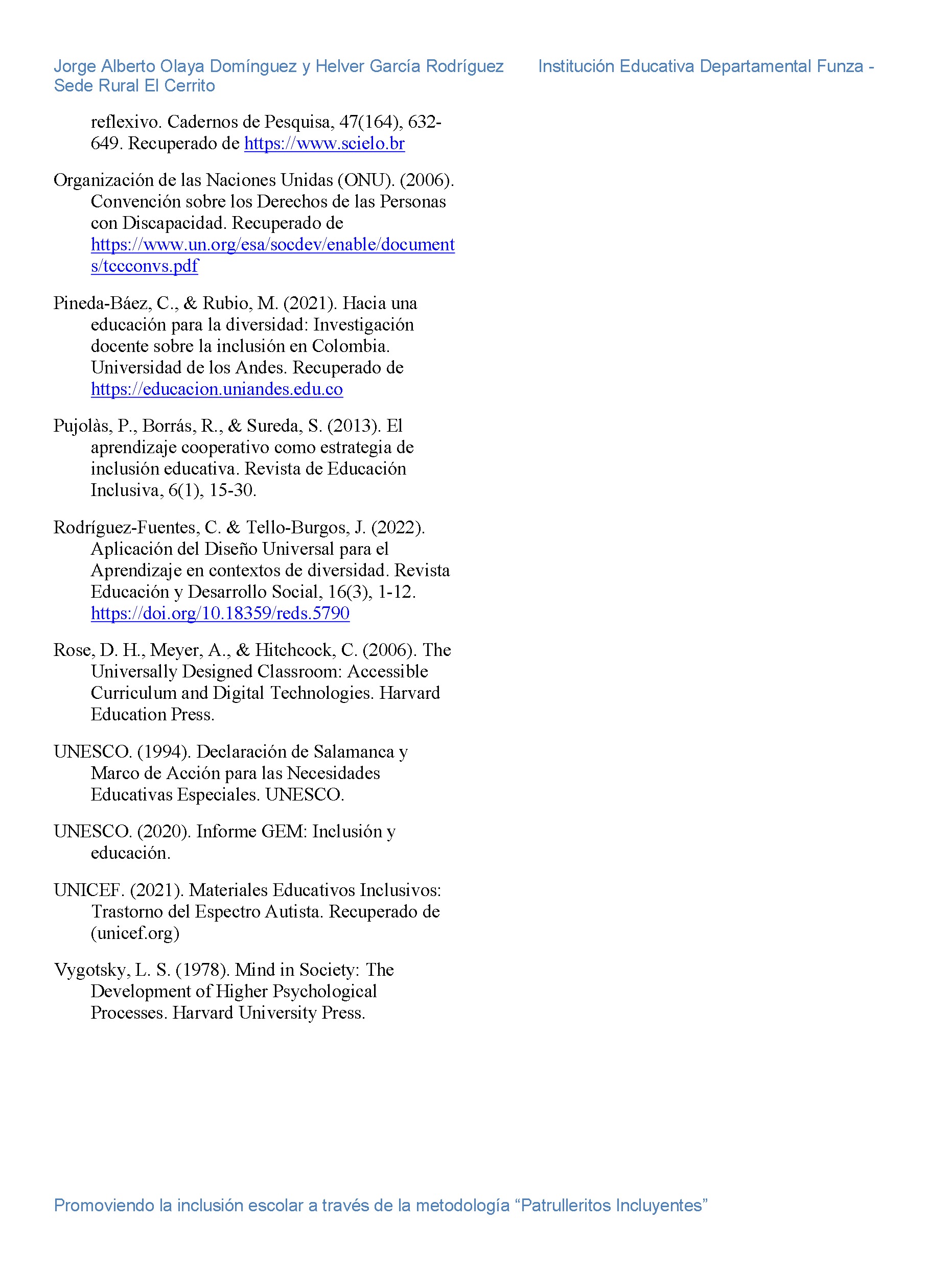 Nuevos Horizontes Educativos — page 48