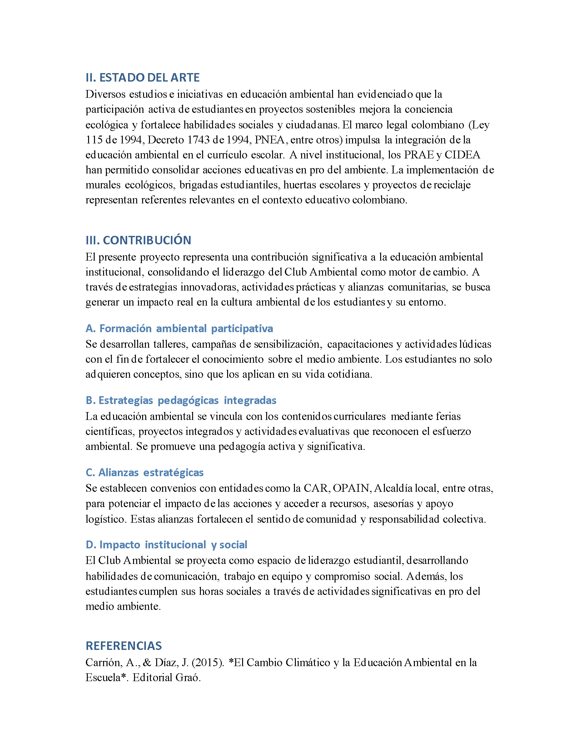 Nuevos Horizontes Educativos — page 61