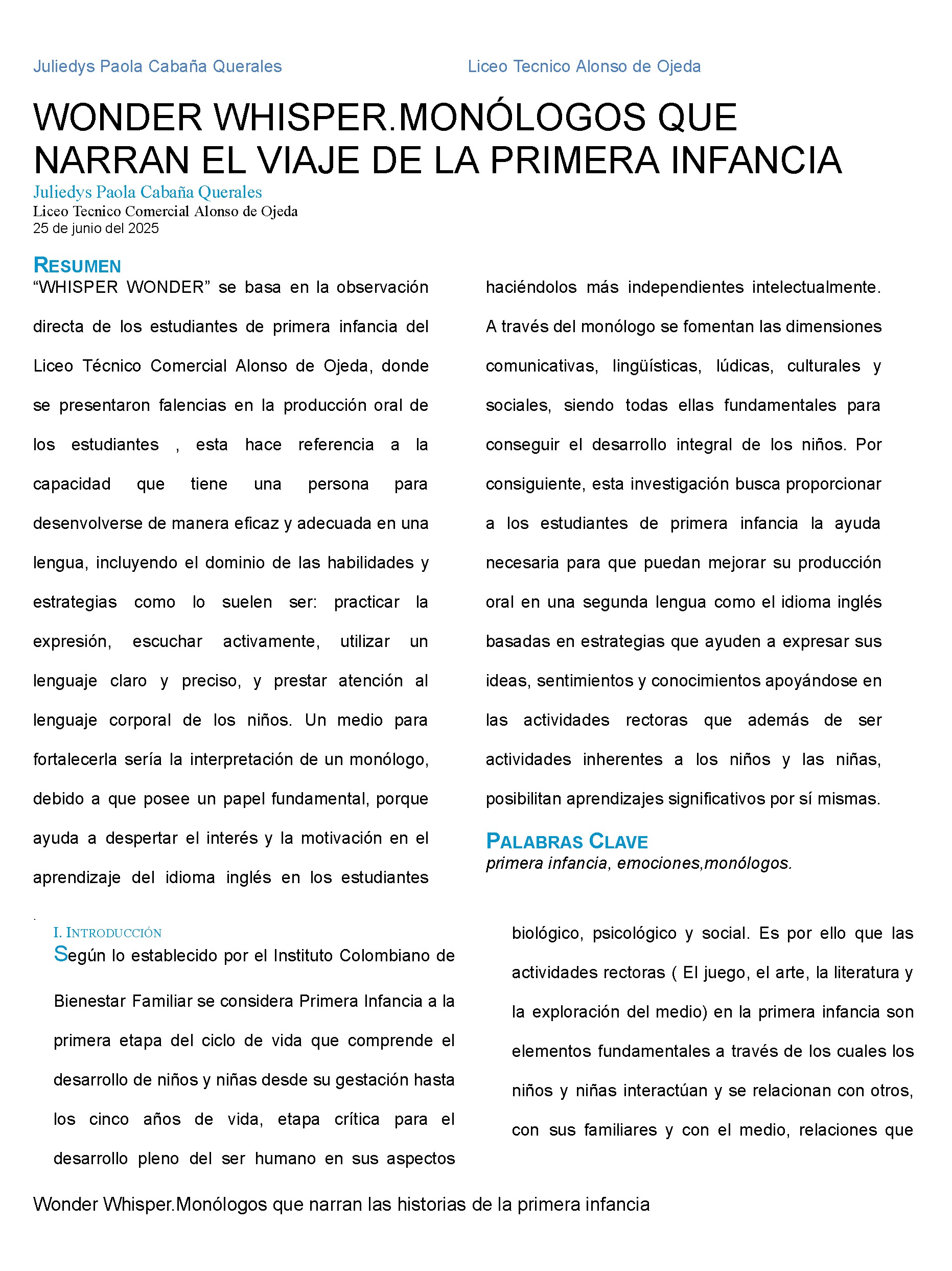Nuevos Horizontes Educativos — page 69
