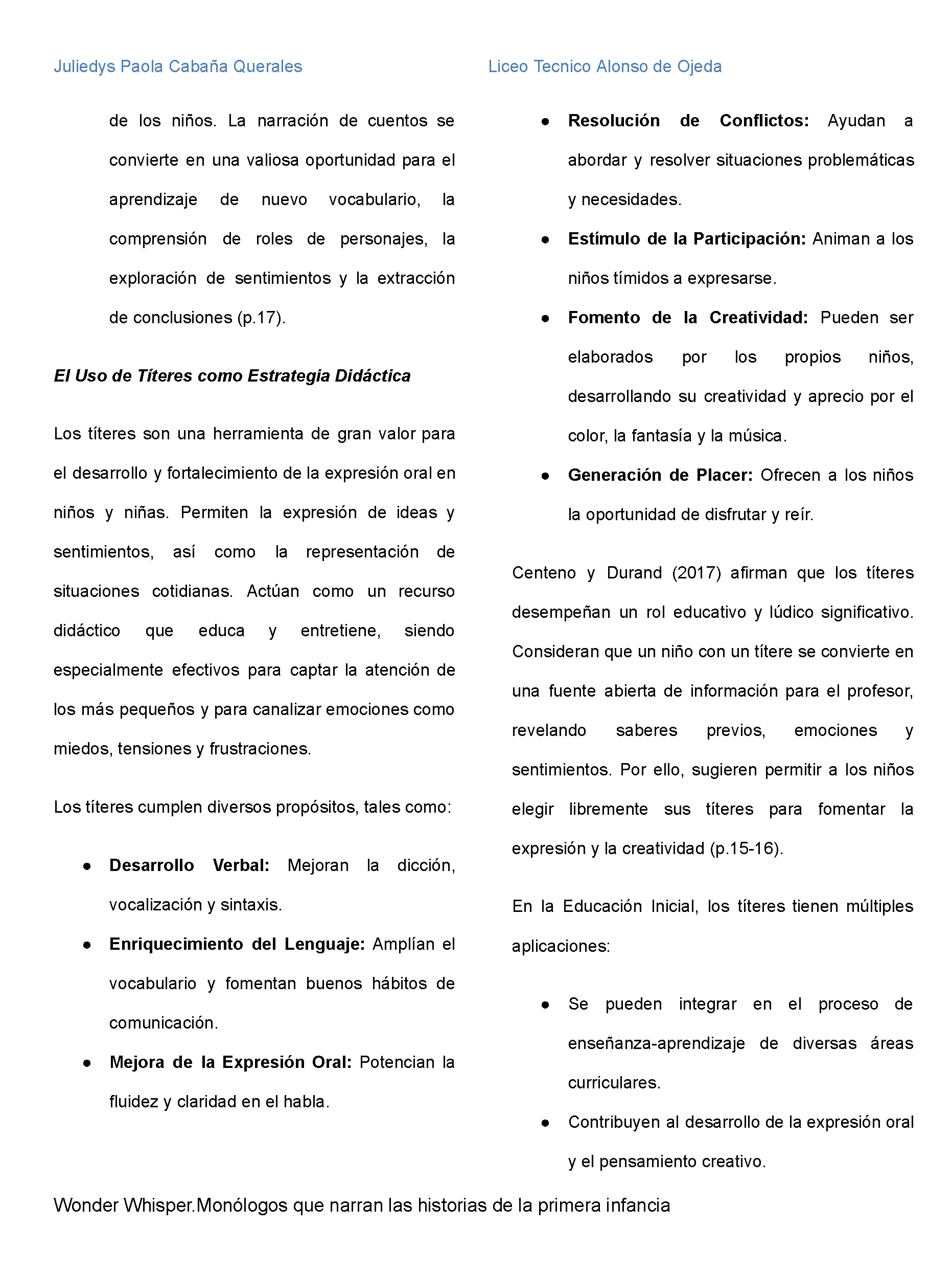 Nuevos Horizontes Educativos — page 75