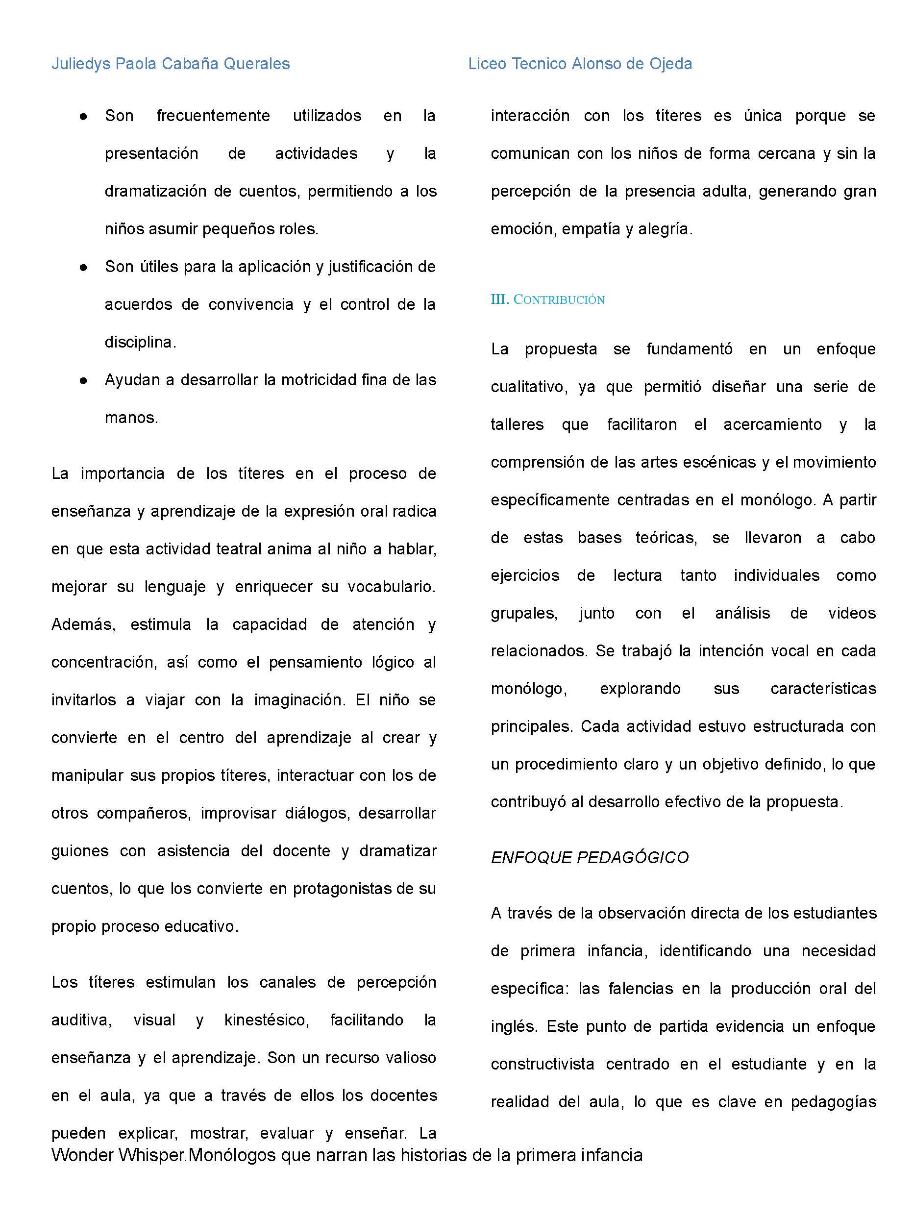 Nuevos Horizontes Educativos — page 76