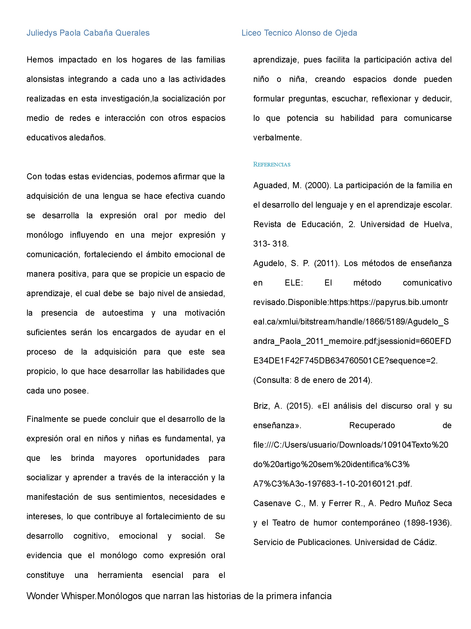 Nuevos Horizontes Educativos — page 78