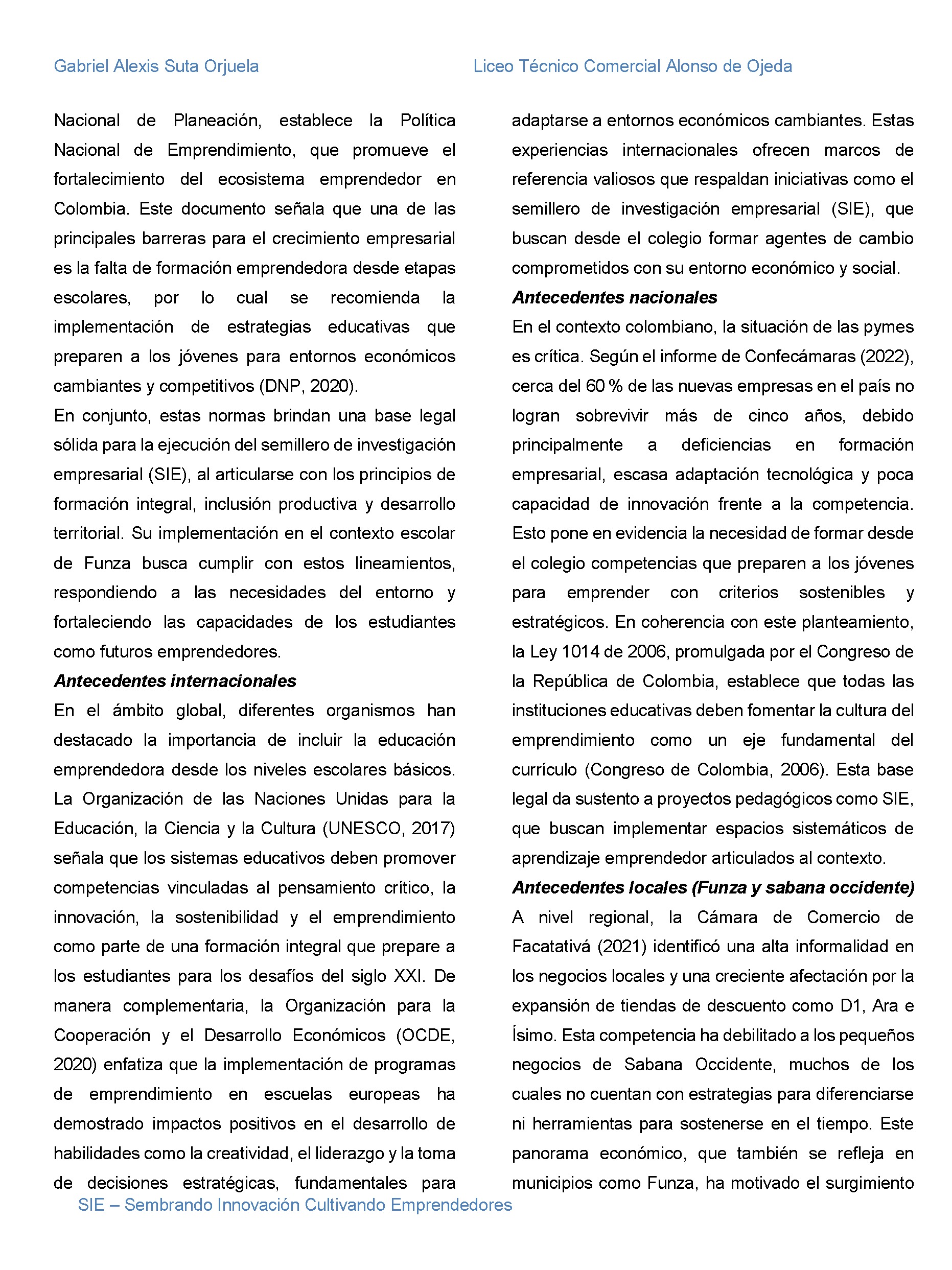 Nuevos Horizontes Educativos — page 96