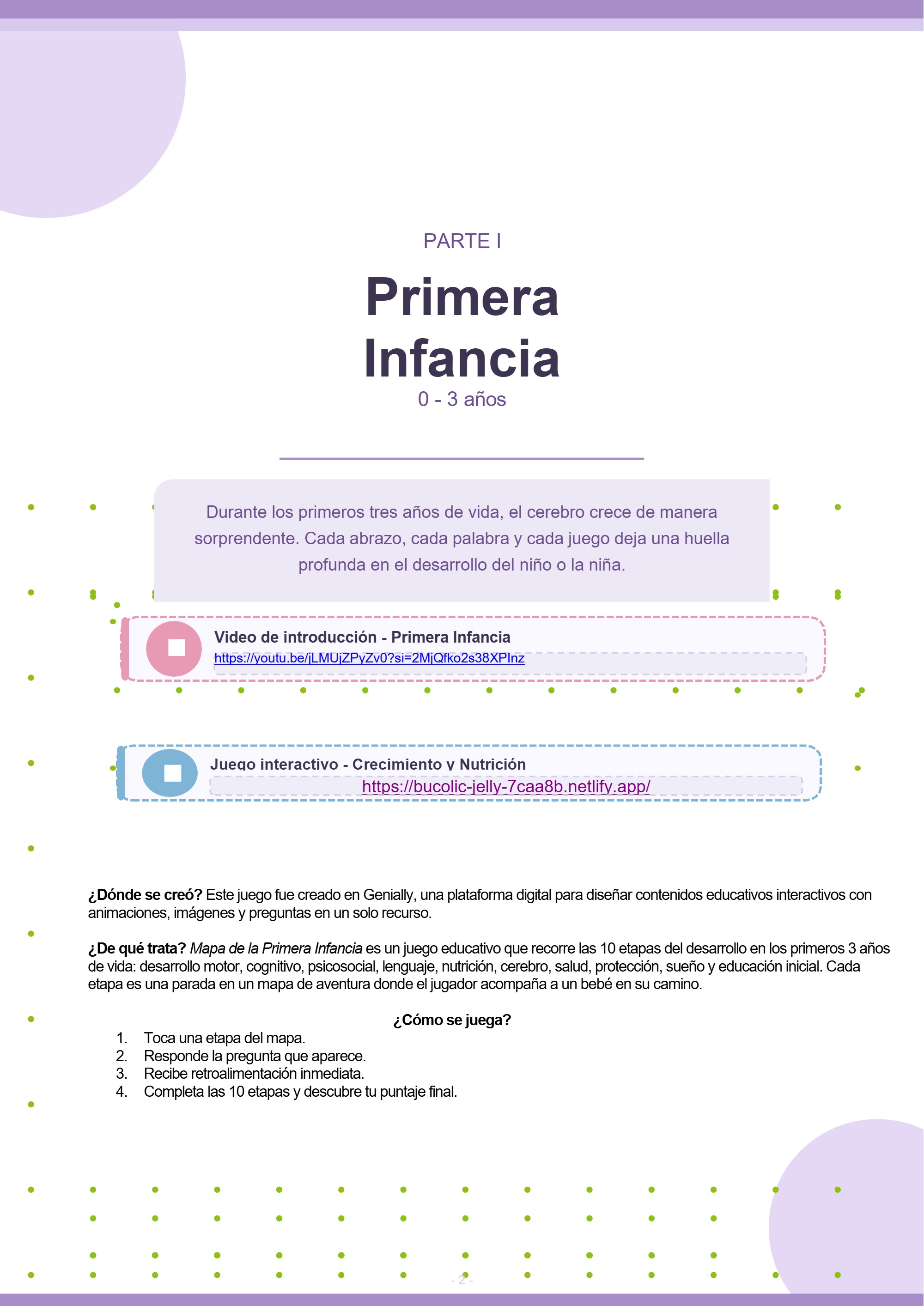CartillaDesarrollo Psicológico y Entorno Social en la Primera y Segunda Infancia — page 2
