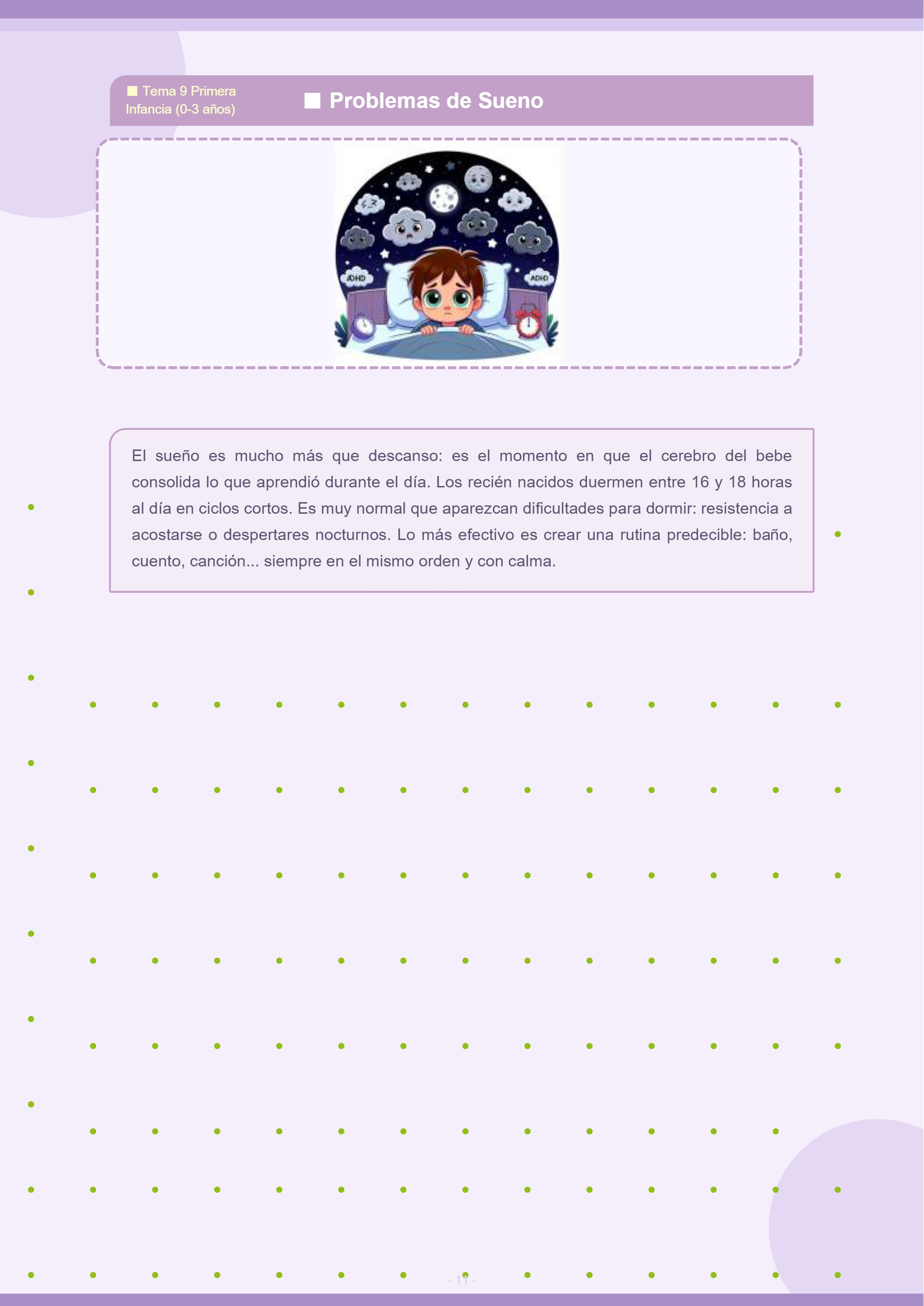 CartillaDesarrollo Psicológico y Entorno Social en la Primera y Segunda Infancia — page 11