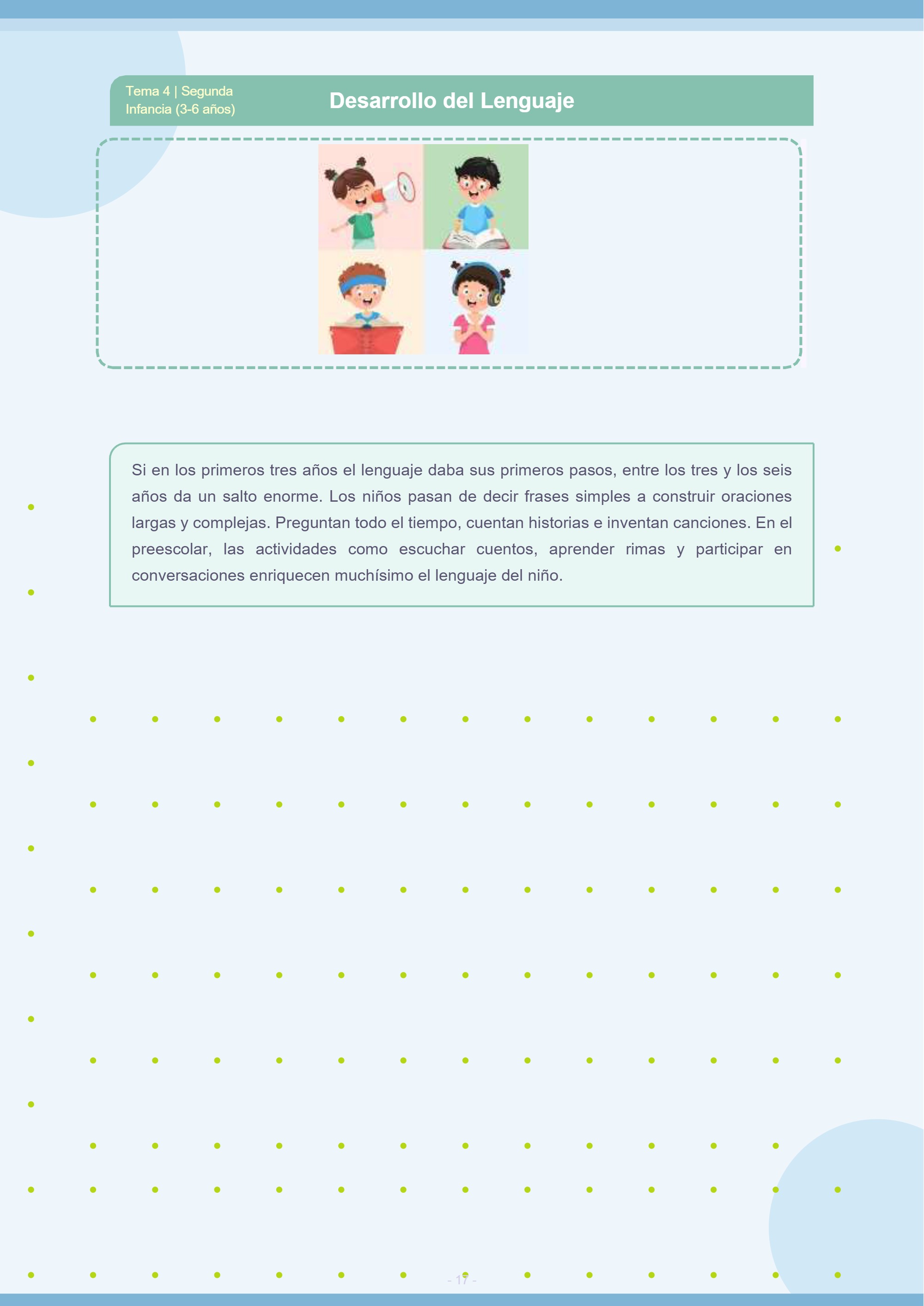 CartillaDesarrollo Psicológico y Entorno Social en la Primera y Segunda Infancia — page 17