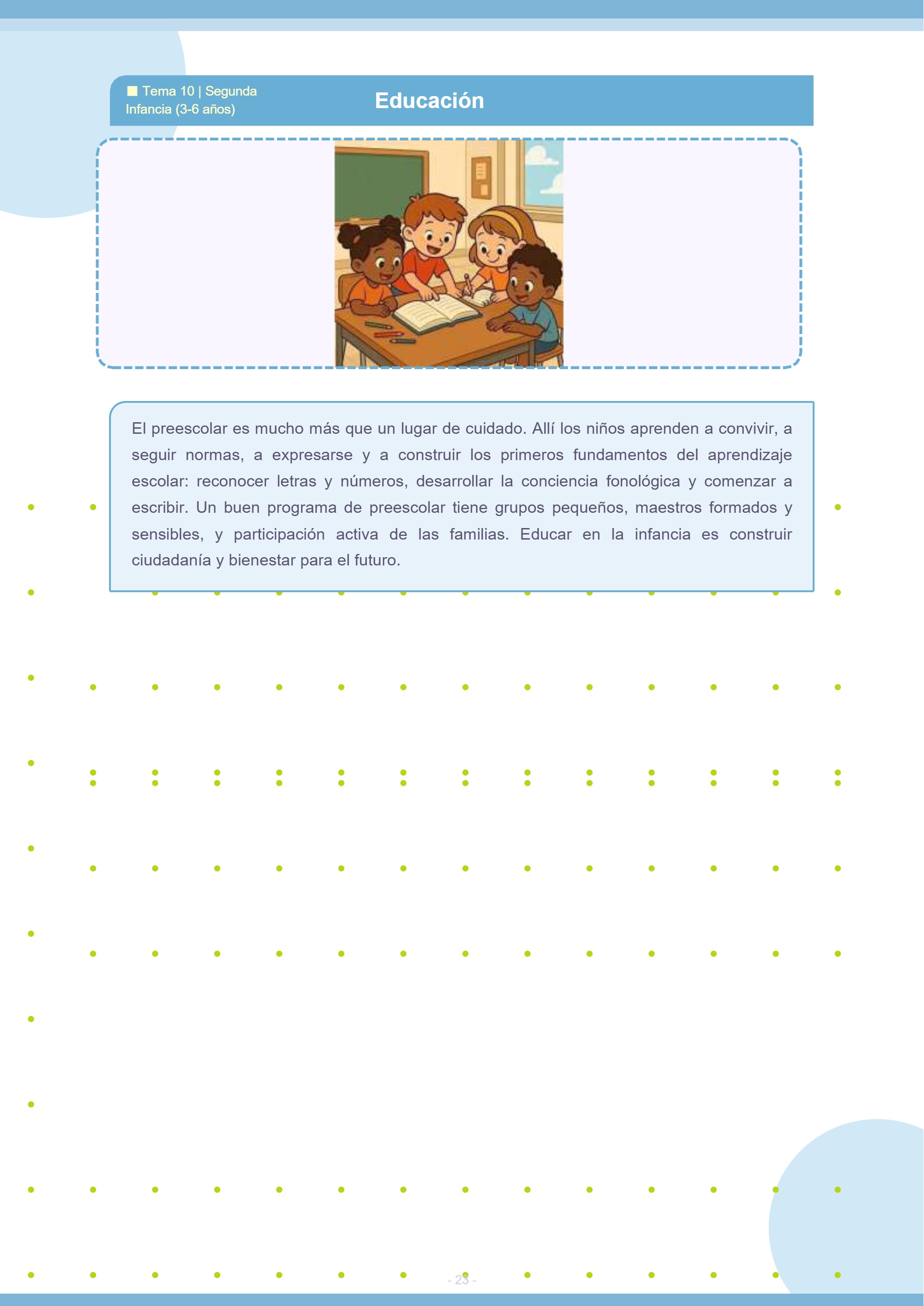 CartillaDesarrollo Psicológico y Entorno Social en la Primera y Segunda Infancia — page 23