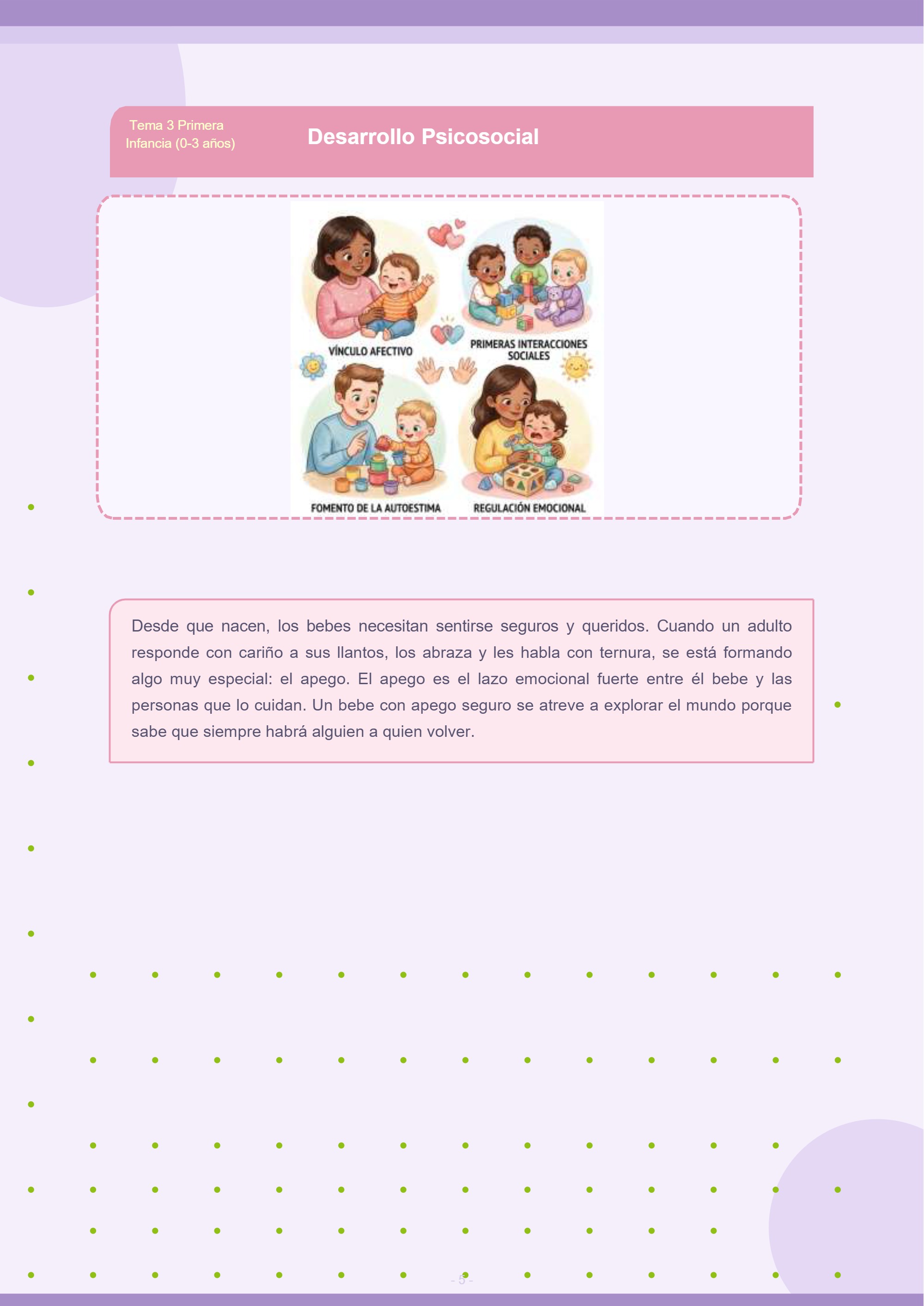 CartillaDesarrollo Psicológico y Entorno Social en la Primera y Segunda Infancia — page 5