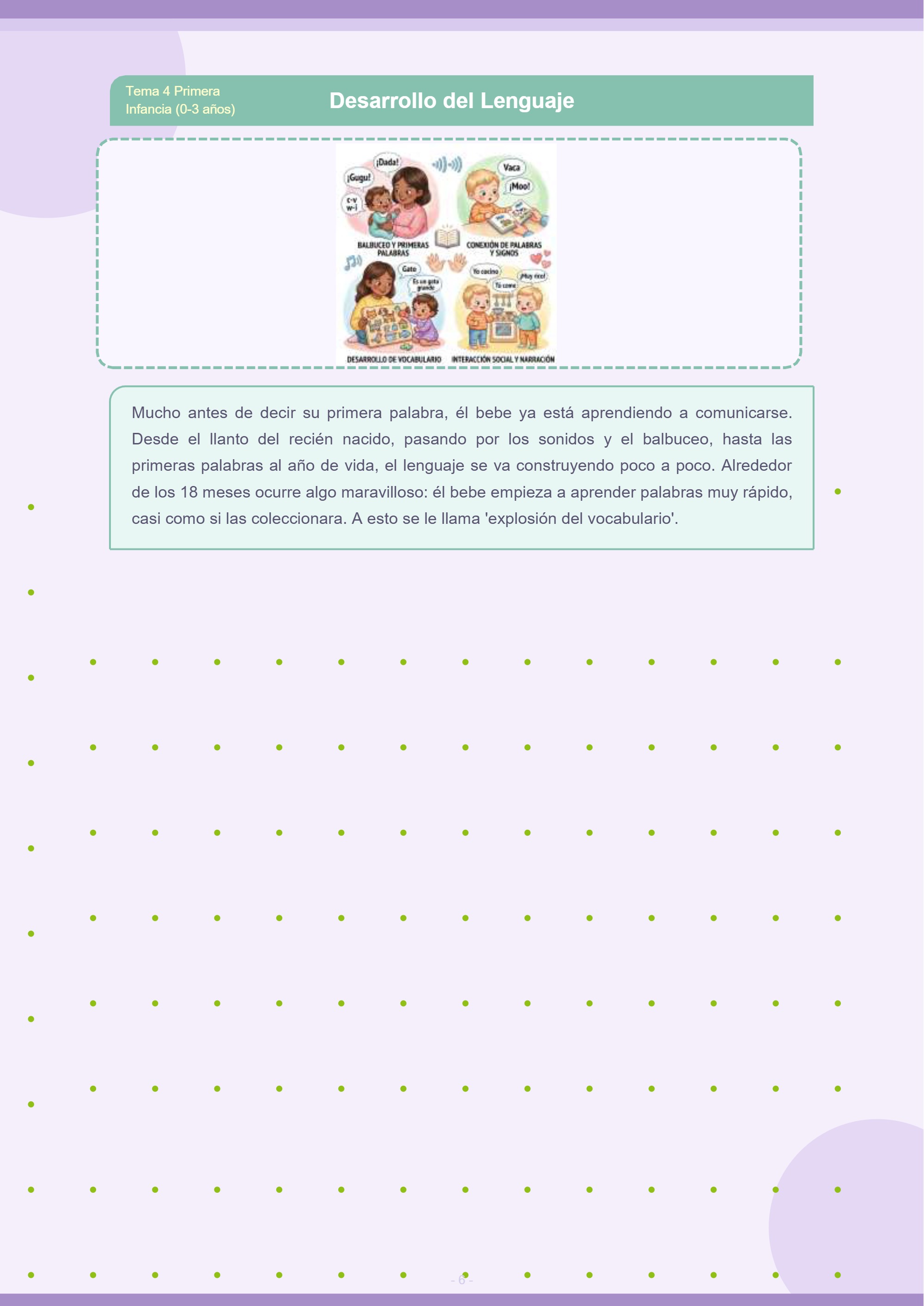 CartillaDesarrollo Psicológico y Entorno Social en la Primera y Segunda Infancia — page 6