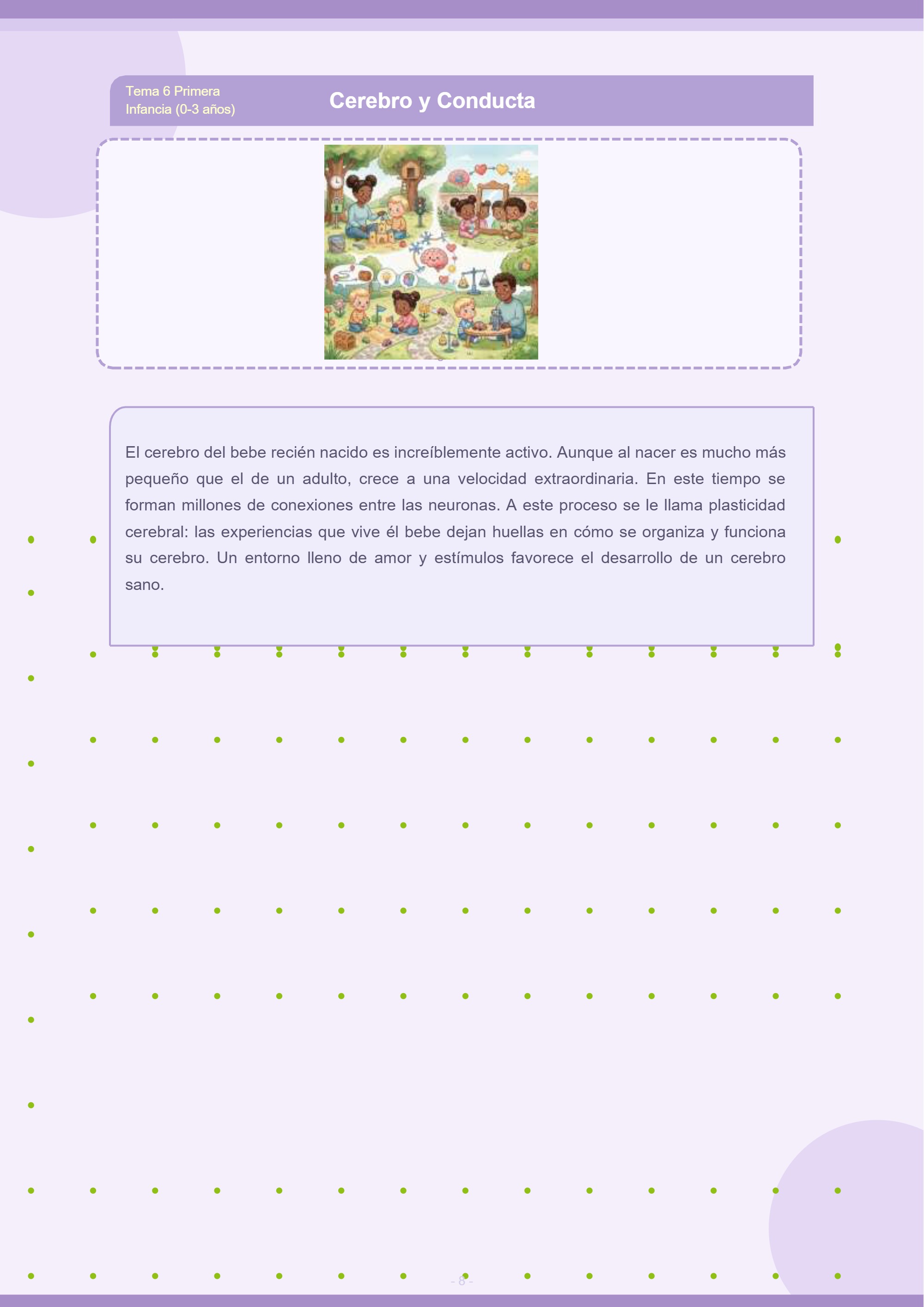 CartillaDesarrollo Psicológico y Entorno Social en la Primera y Segunda Infancia — page 8