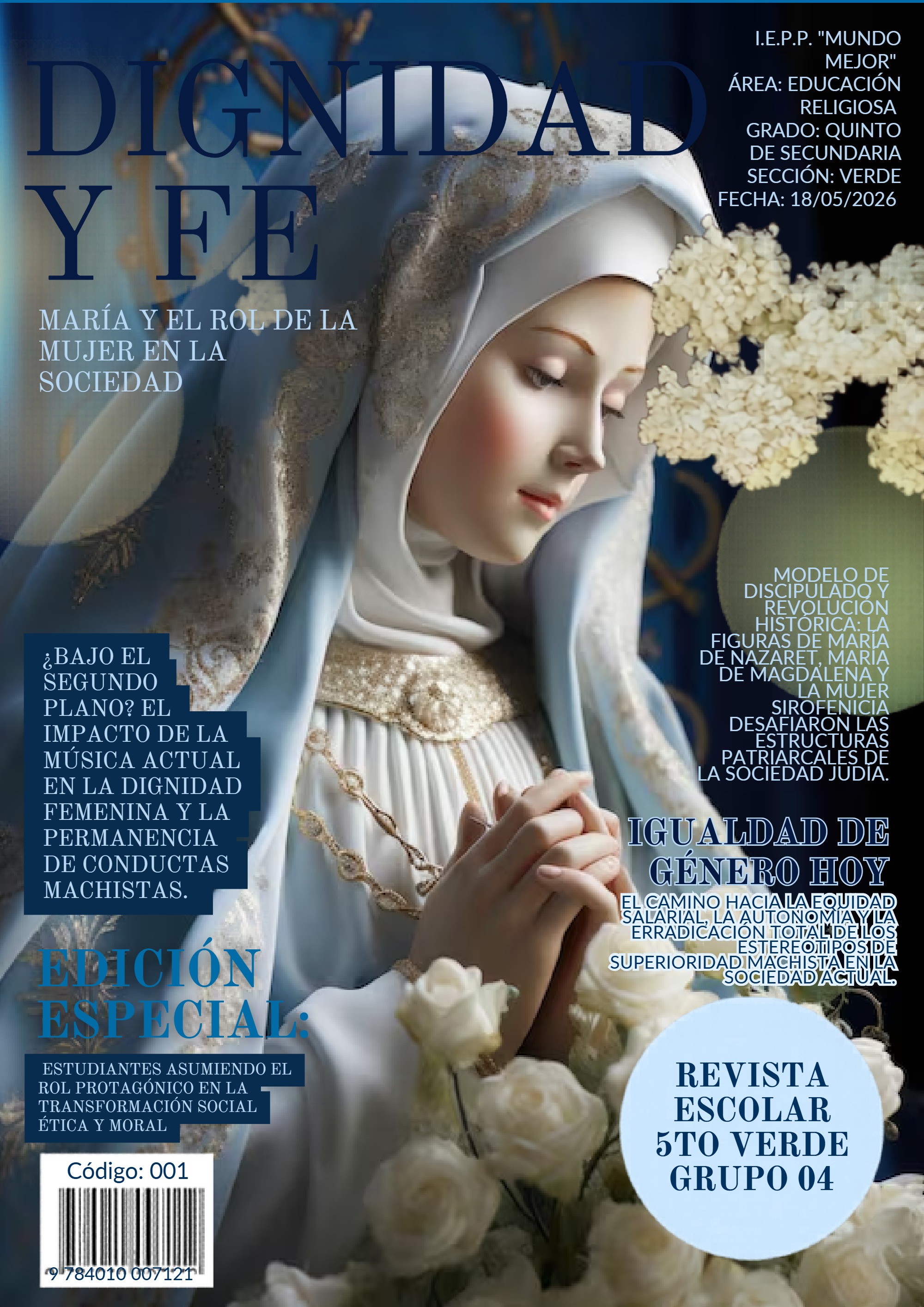 MARÍA Y EL ROL DE LA MUJER