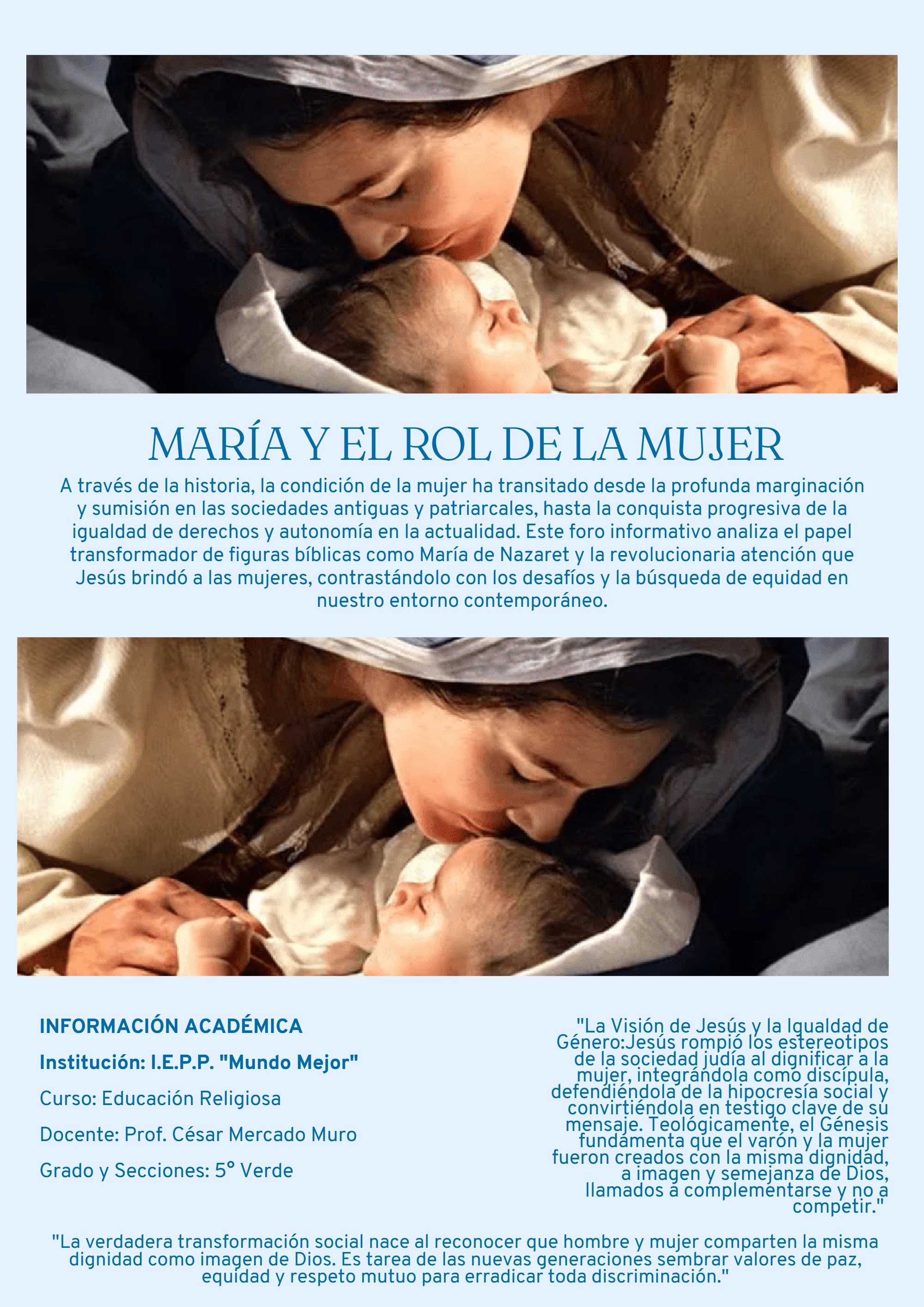 MARÍA Y EL ROL DE LA MUJER — page 12