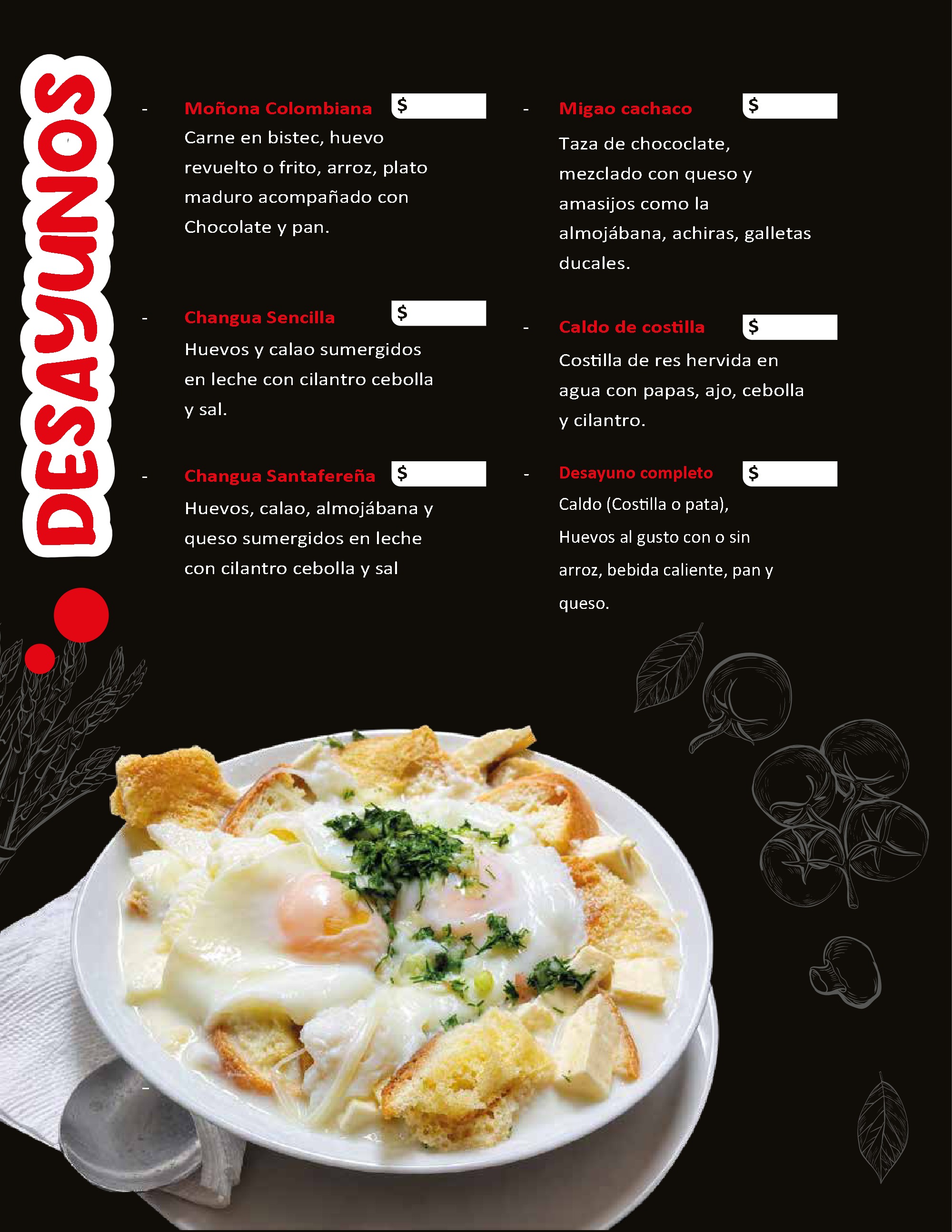 MENU SABOR TIPICO — page 2