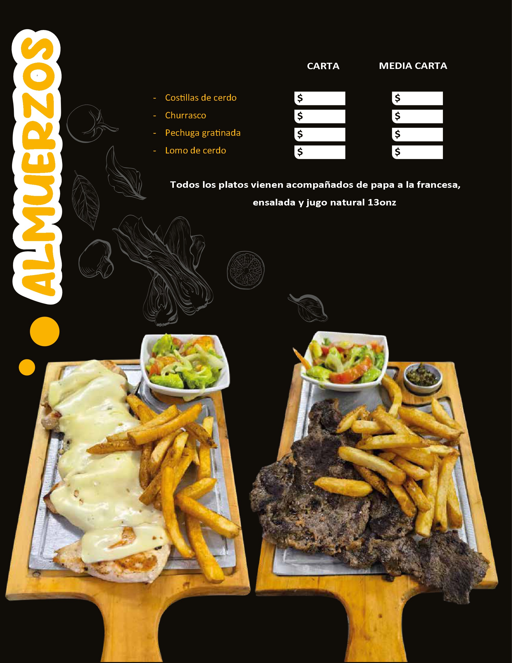 MENU SABOR TIPICO — page 5