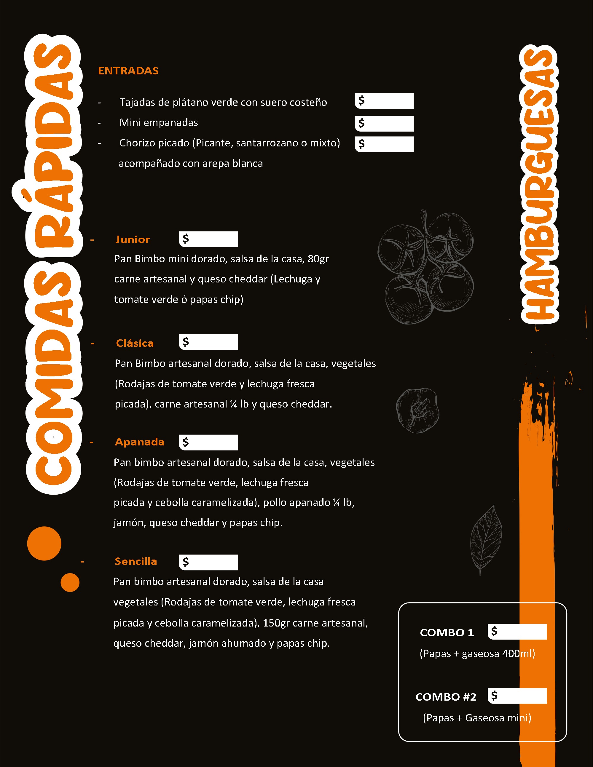 MENU SABOR TIPICO — page 6