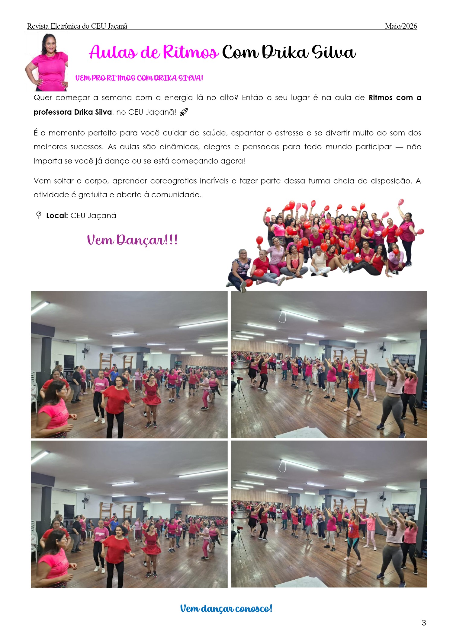 Revista Eletrônica CEU Jaçanã - Maio de 2026 — page 3